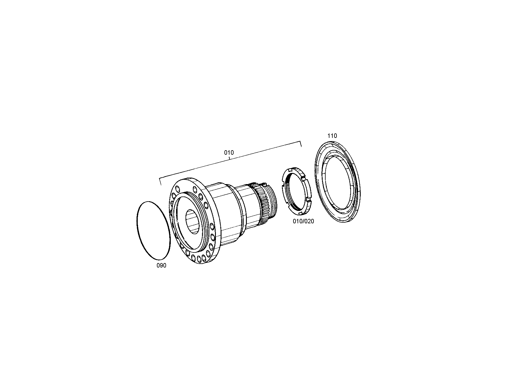 drawing for SENNEB.WA 006137 - SUPPORT PLATE (figure 1)