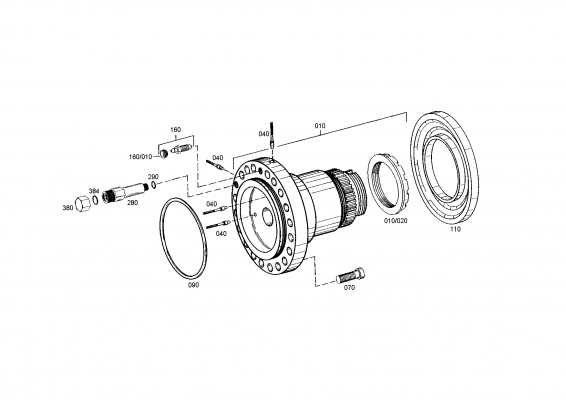 drawing for KOMATSU LTD. 4906254M1 - SUPPORT PLATE (figure 3)