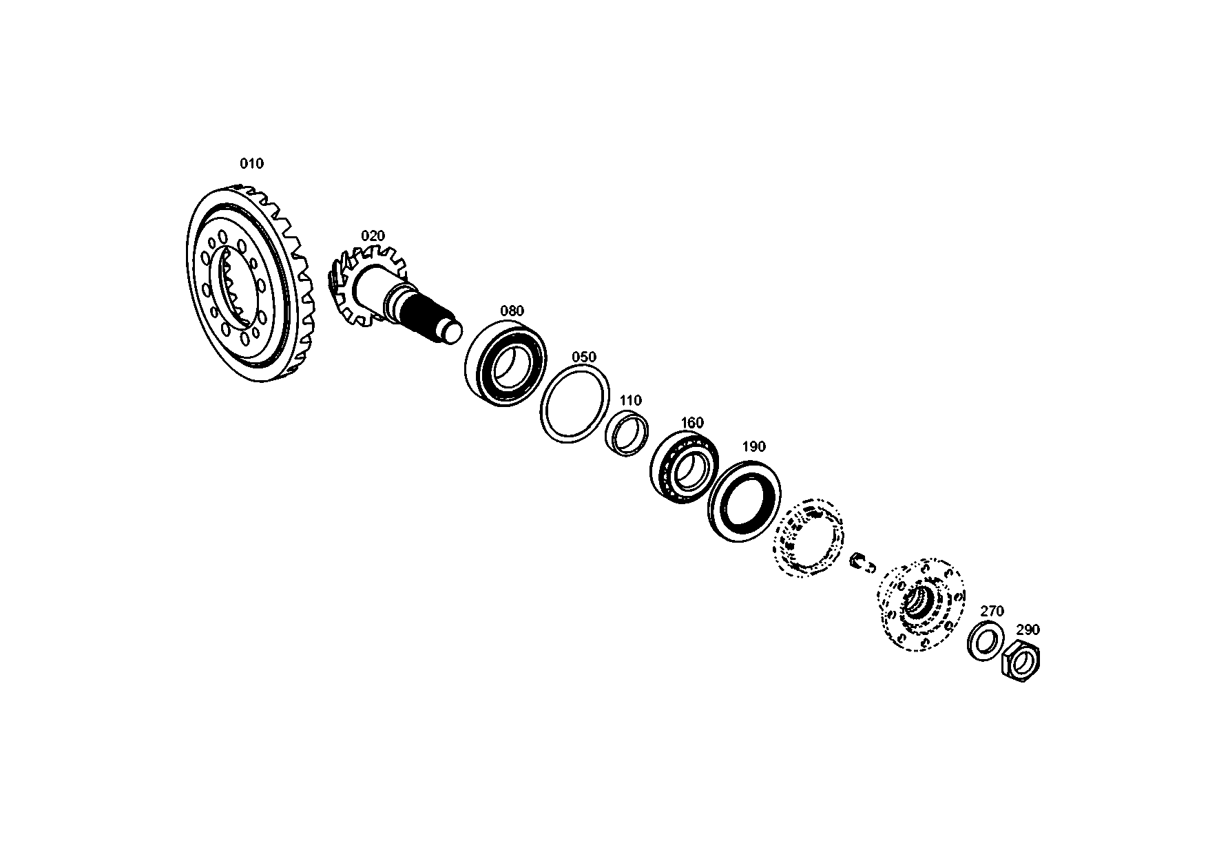 drawing for AGCO V35075300 - RING (figure 5)