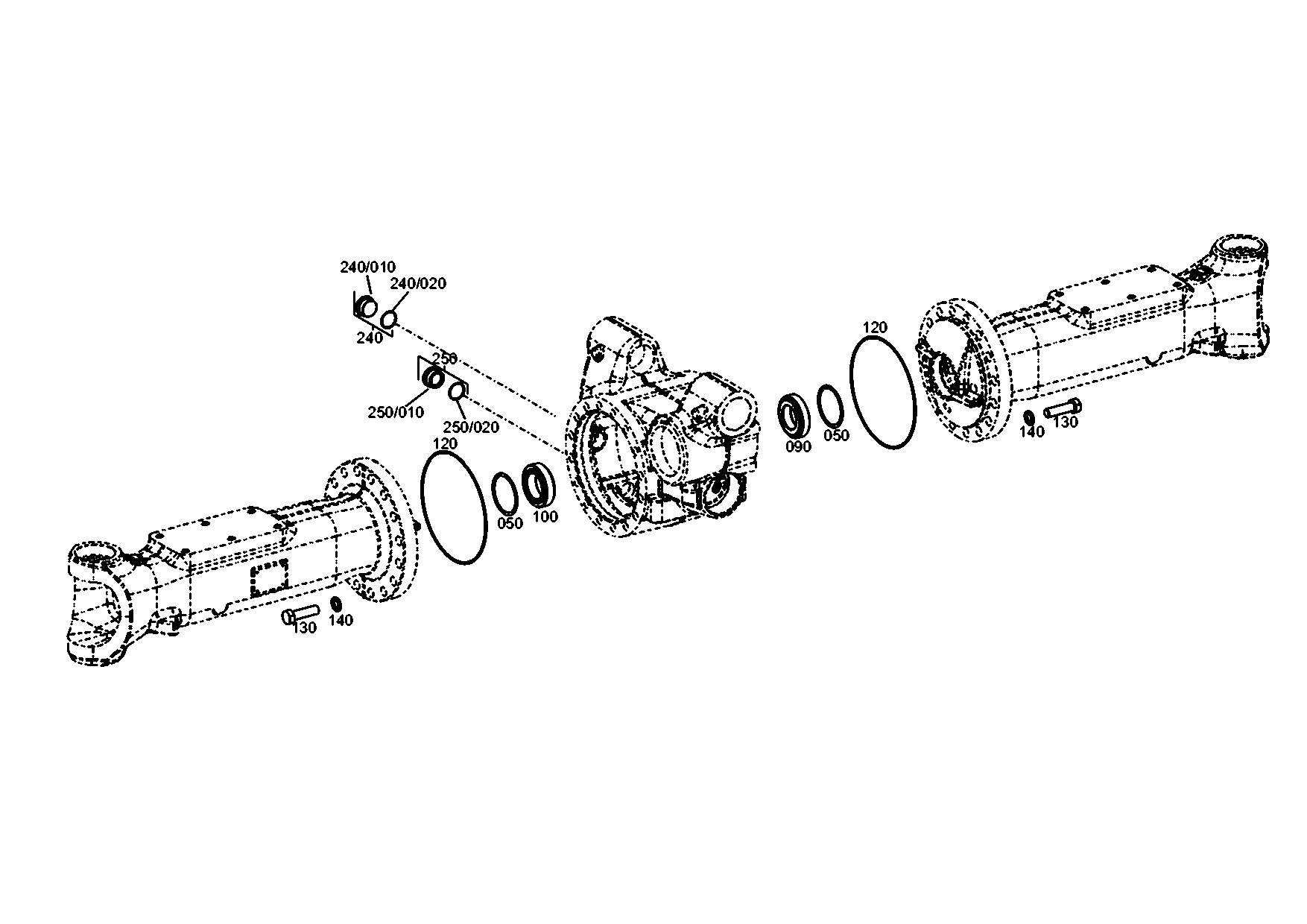 drawing for JOHN DEERE T339012 - O-RING (figure 5)