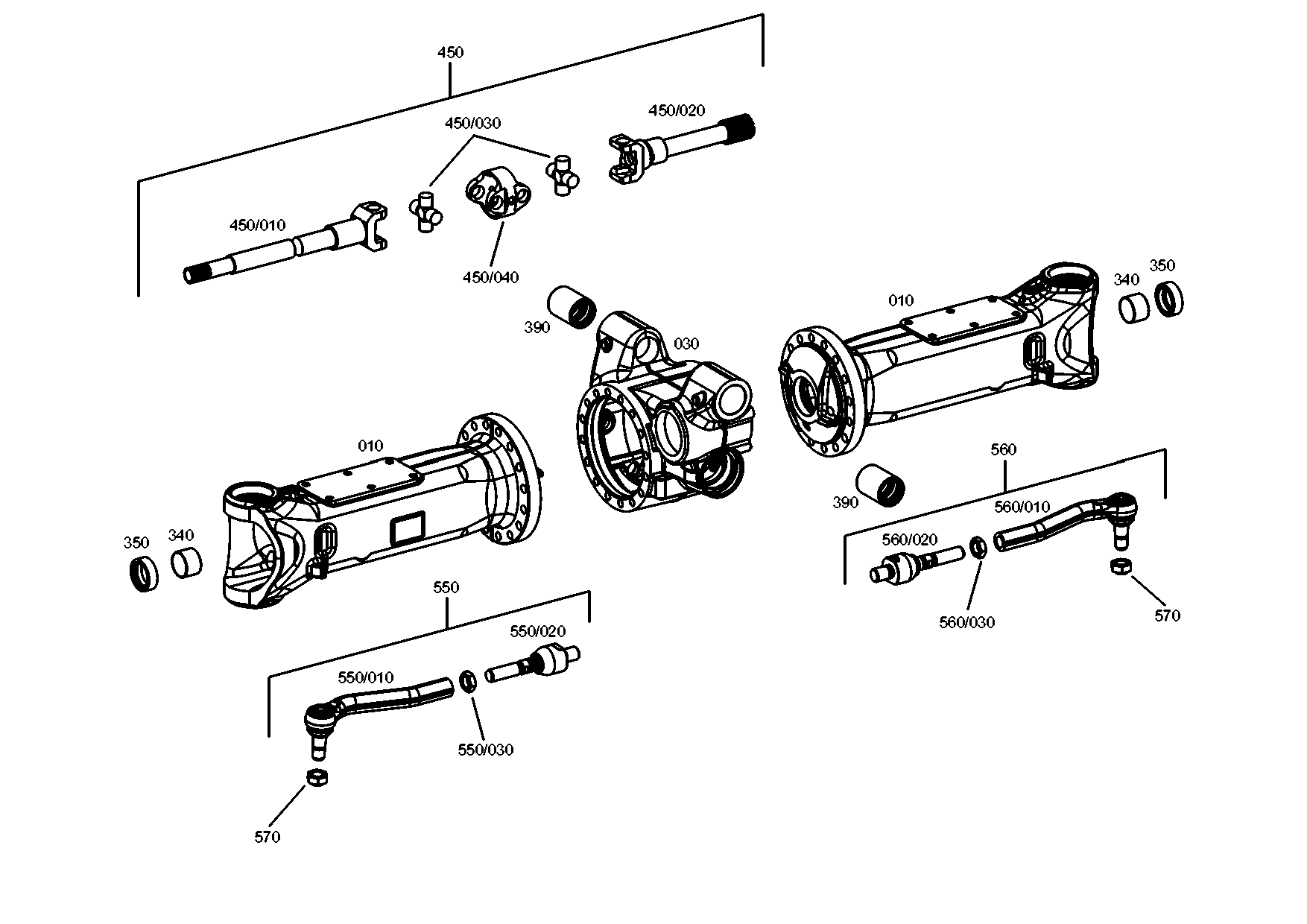 drawing for Hyundai Construction Equipment ZGAQ-03585 - SHAFT-UNIVERSAL (figure 5)
