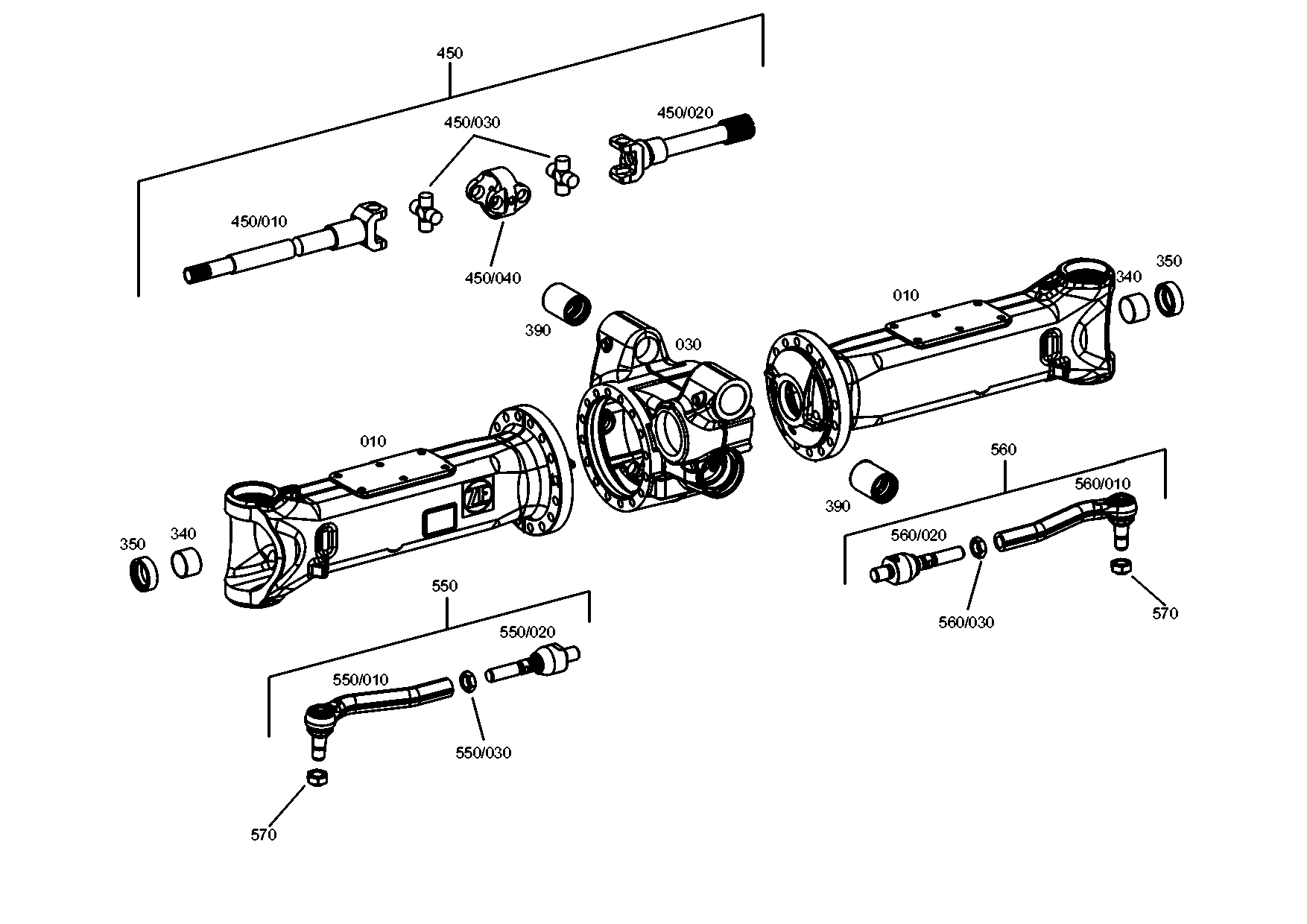 drawing for CNH NEW HOLLAND 84529644 - BALL JOINT (figure 3)