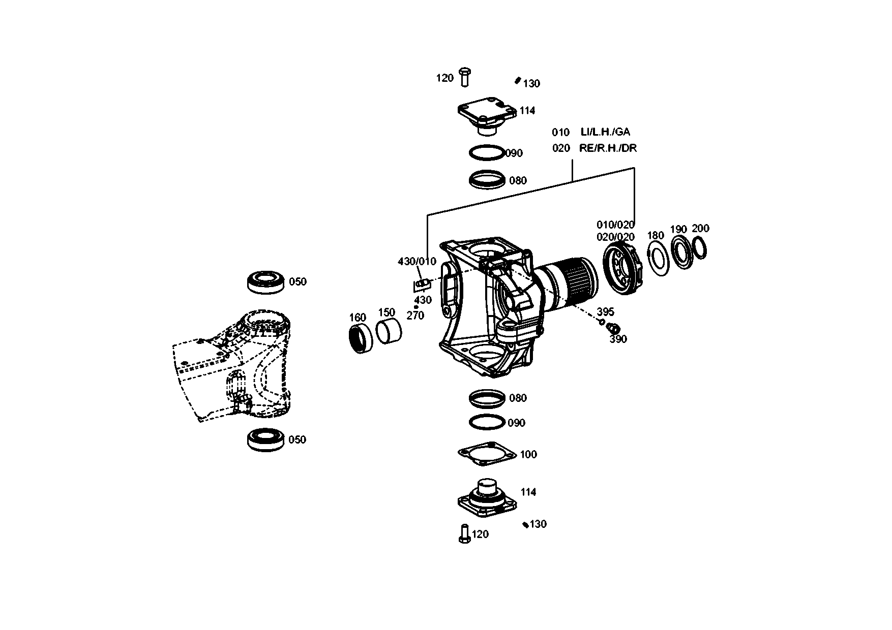 drawing for CATERPILLAR INC. 110-0846 - RETAINING RING (figure 1)
