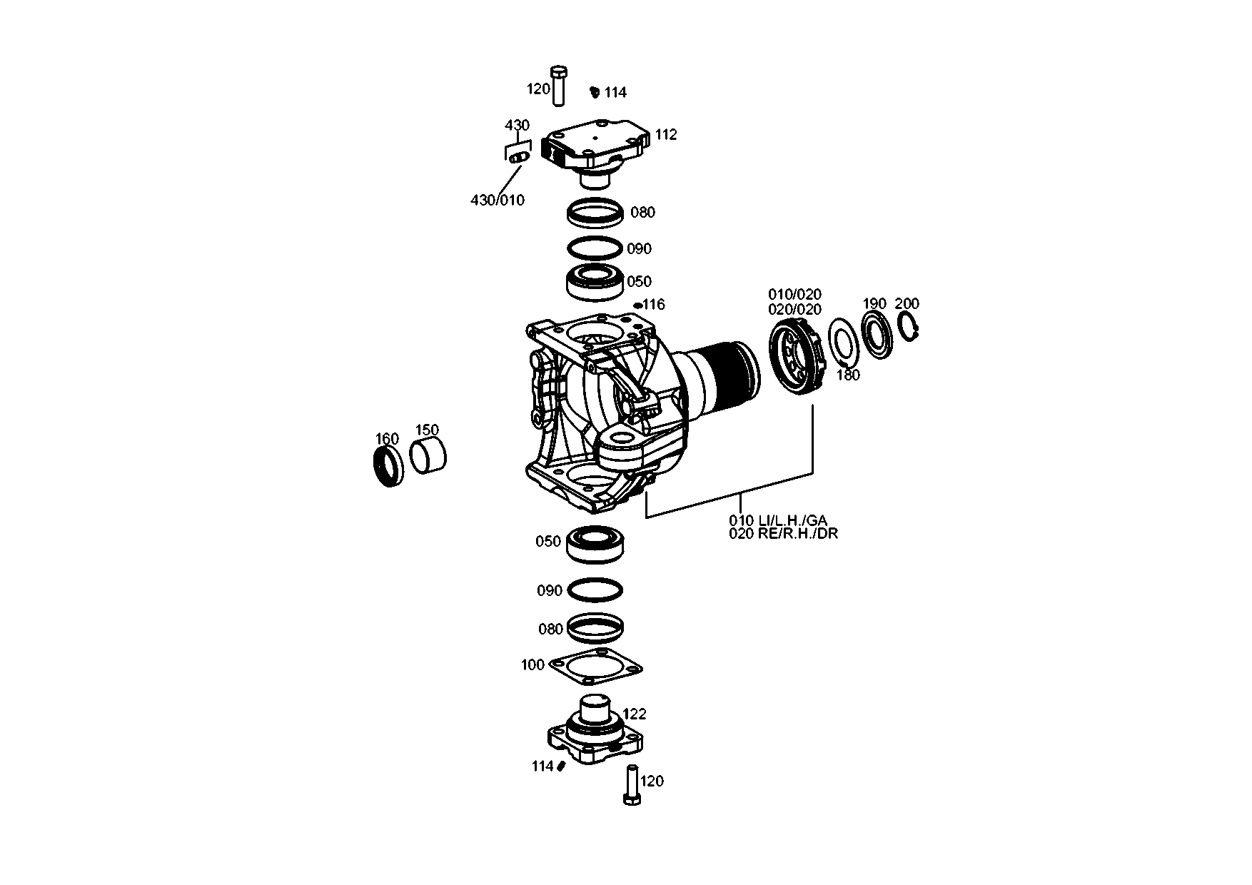 drawing for SAME DEUTZ FAHR (SDF) 04374251 - RETAINING RING (figure 3)