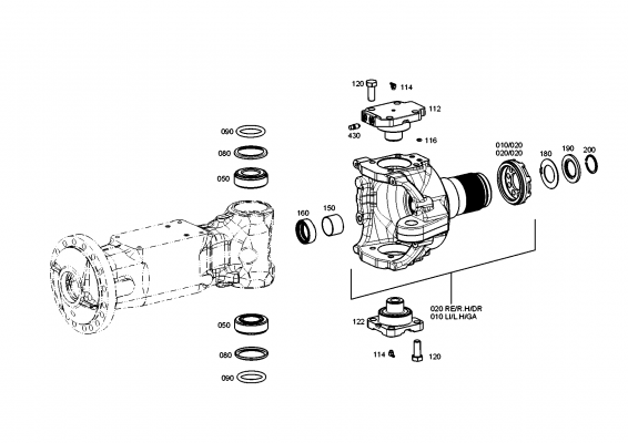 drawing for SENNEBOGEN HYDRAULIKBAGGER GMBH 125369 - BEARING PIN (figure 3)