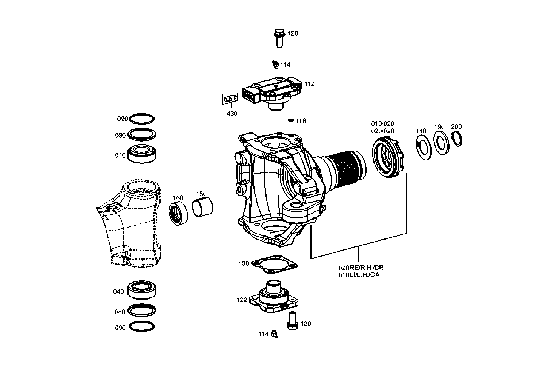 drawing for SENNEBOGEN HYDRAULIKBAGGER GMBH 125369 - BEARING PIN (figure 4)