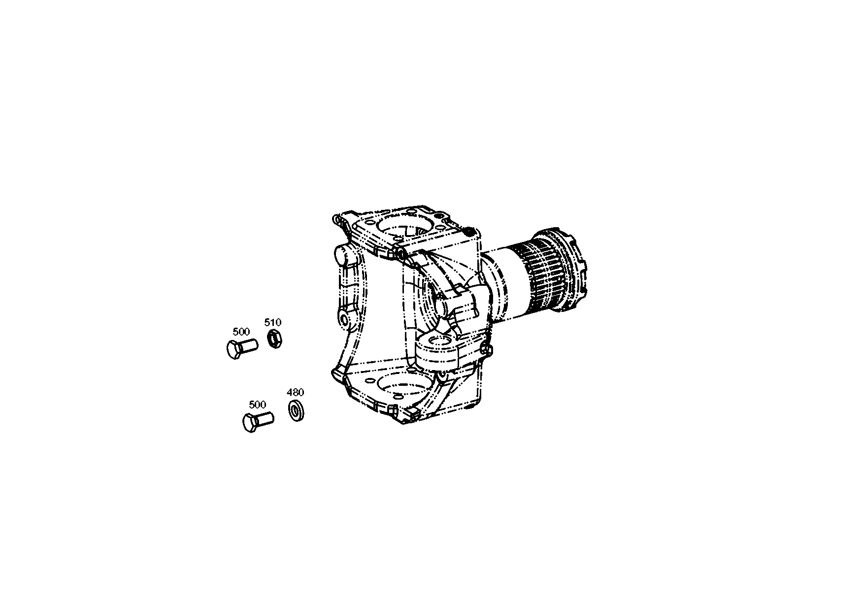 drawing for HITACHI 7016910 - STOP WASHER (figure 5)