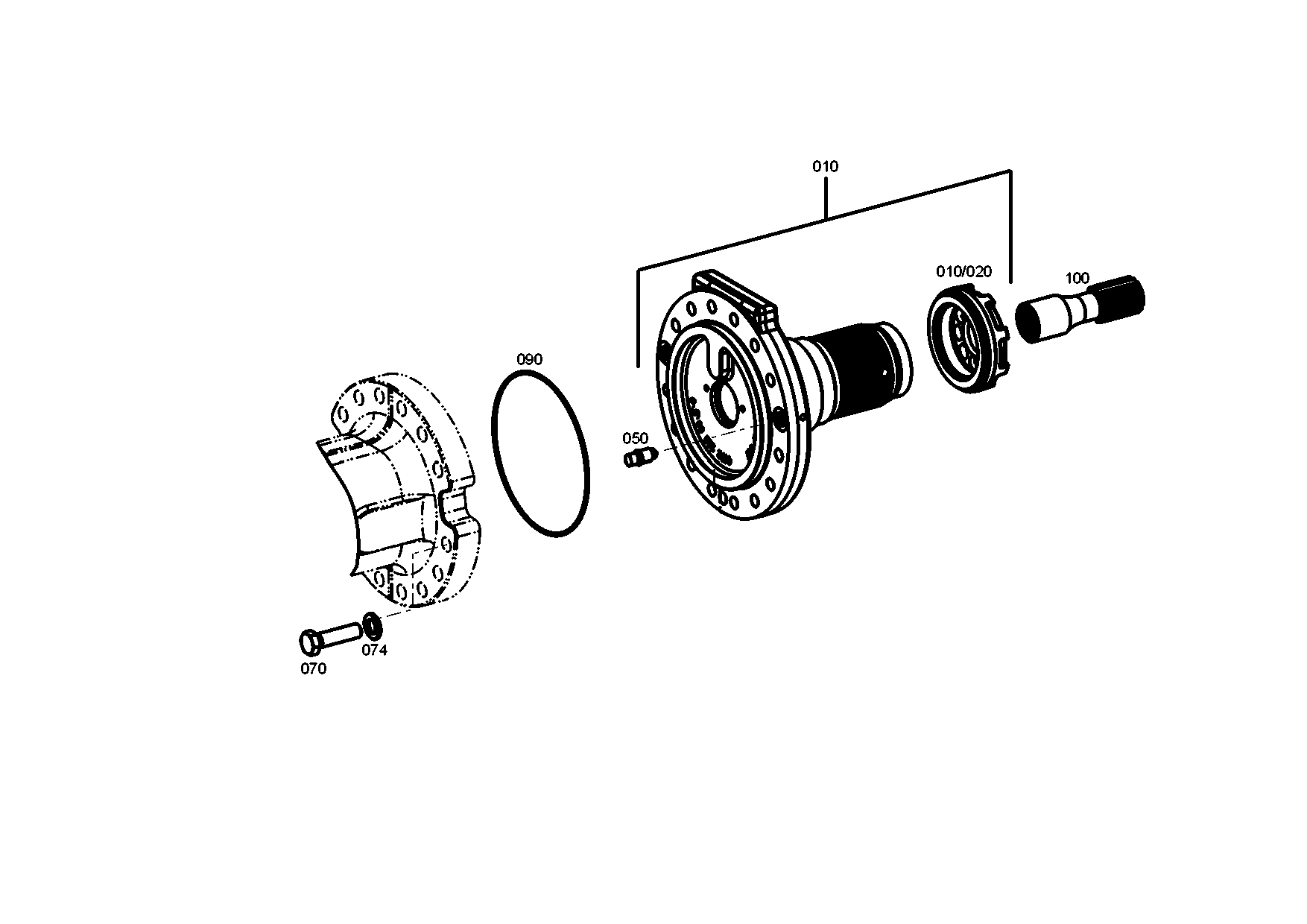 drawing for CNH NEW HOLLAND 84408465 - HEXAGON SCREW (figure 3)