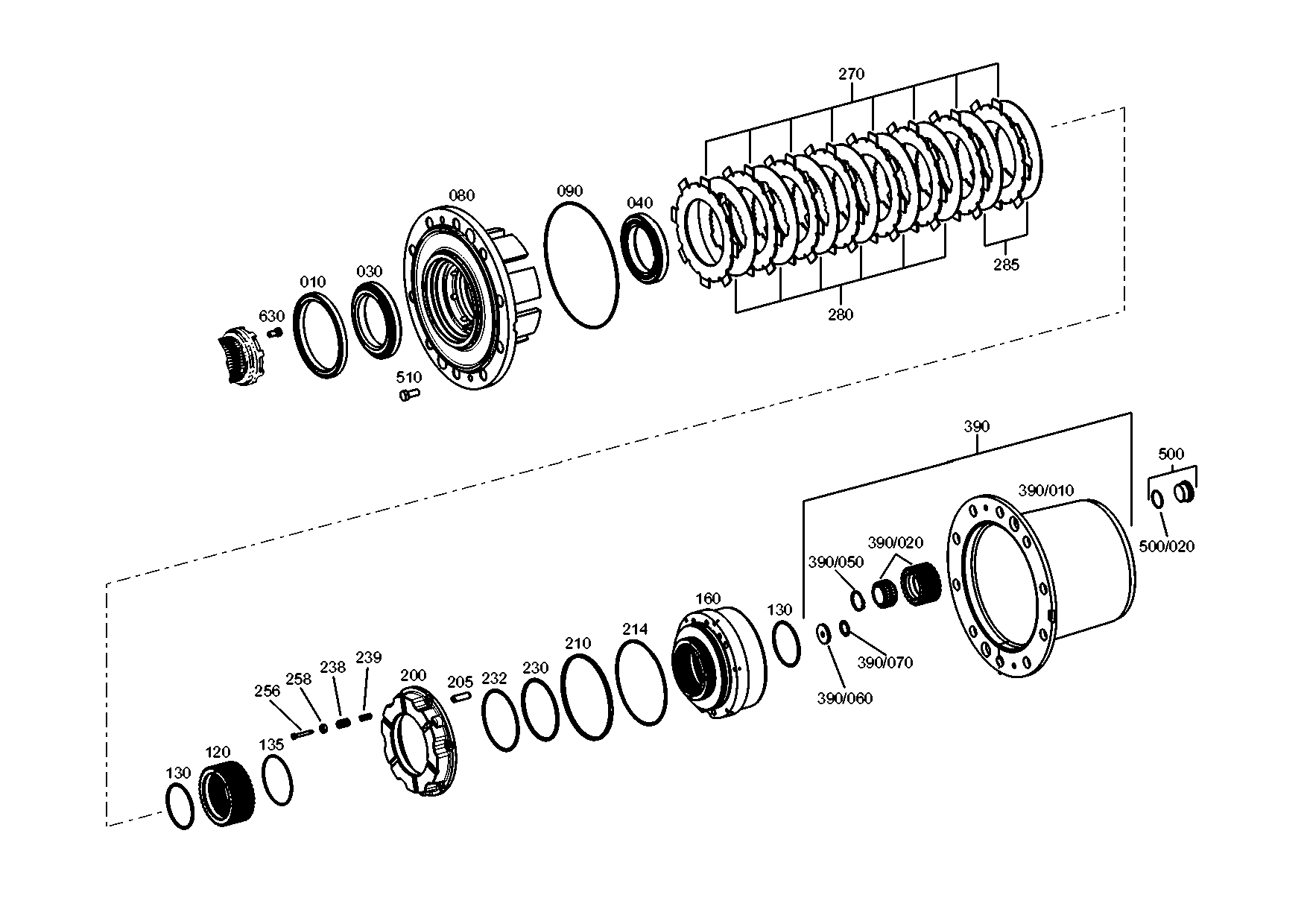 drawing for VOLVO VOE14560277 - INNER CLUTCH DISK (figure 1)