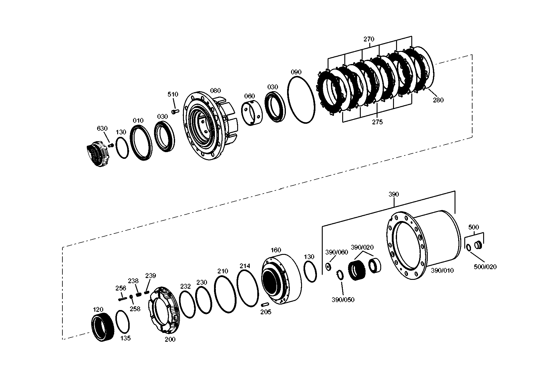 drawing for LIEBHERR GMBH 10219638 - SPACER BUSHING (figure 3)