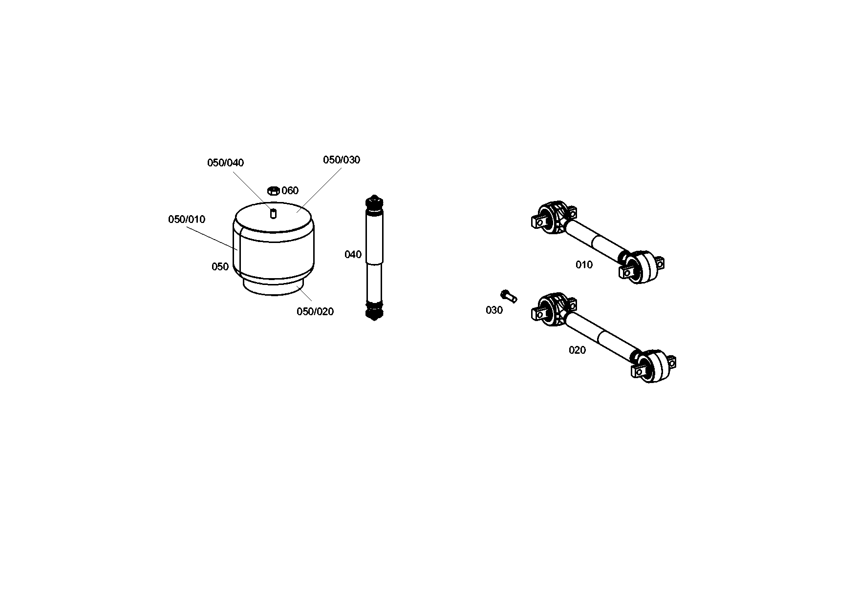 drawing for Hyundai Construction Equipment 551708CZZ0 - AIR SPRING (figure 5)