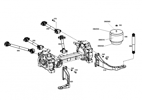 drawing for SOLARIS-BUS 0870-317-843 - TRAILING LINK (figure 5)