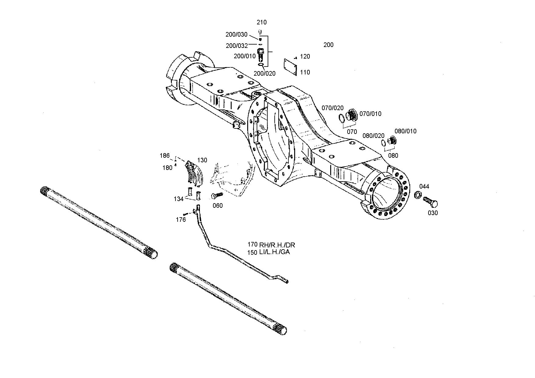drawing for Hyundai Construction Equipment ZGAQ-00076 - SCREW-HEX (figure 3)