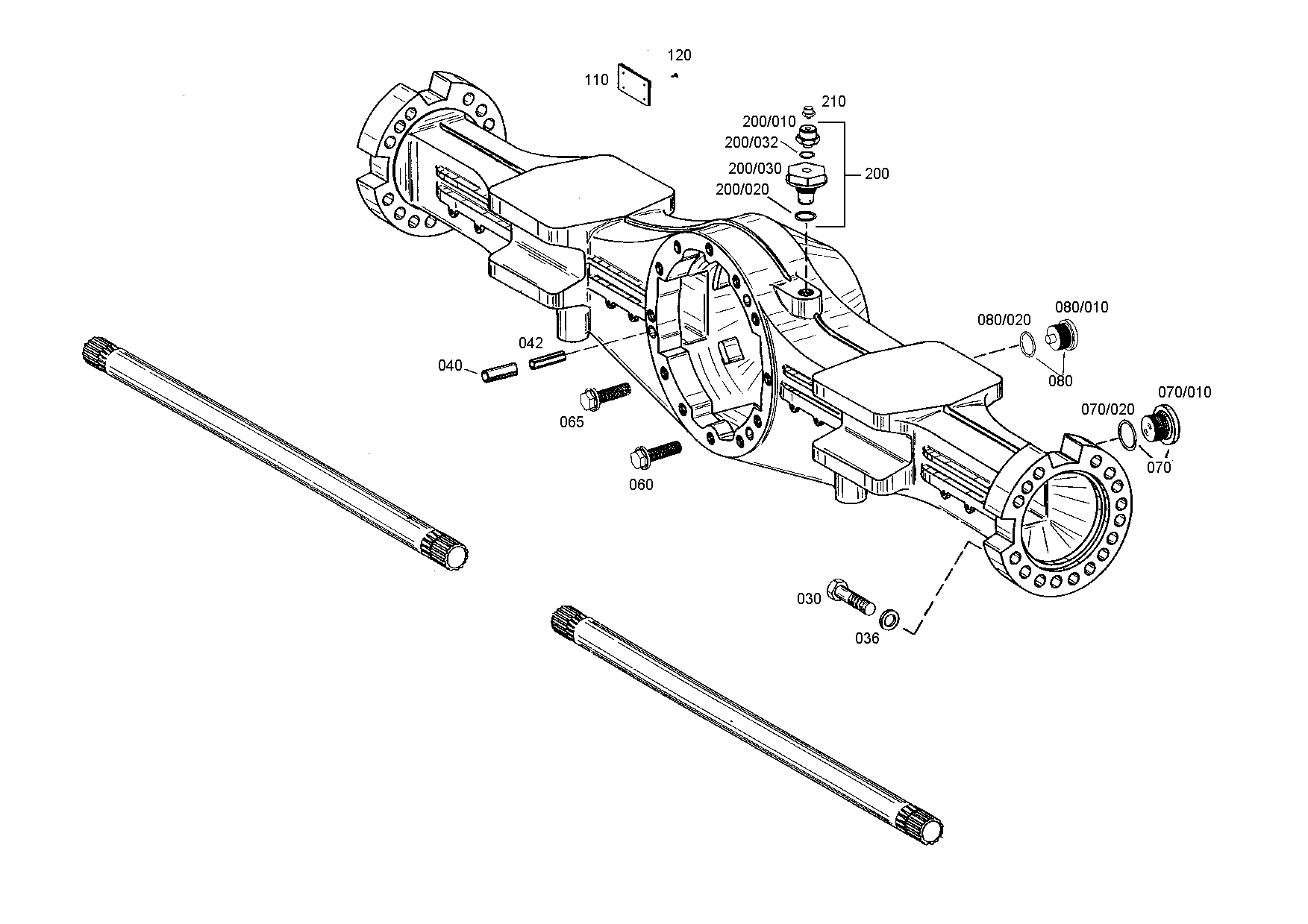 drawing for JOHN DEERE 19M7770 - LOCKING SCREW (figure 1)