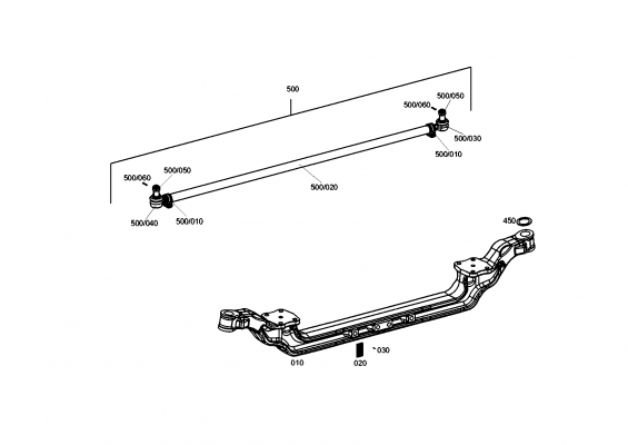 drawing for EVOBUS A0003321552 - WASHER (figure 1)