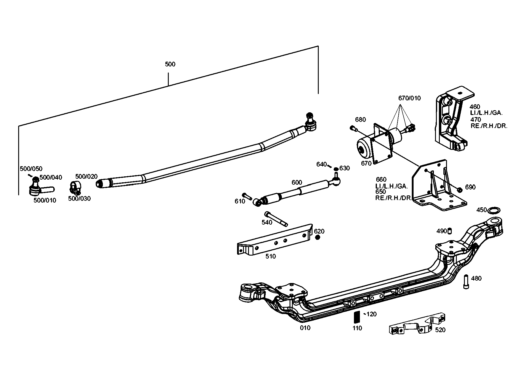 drawing for EVOBUS A6293380010 - BALL JOINT (figure 2)