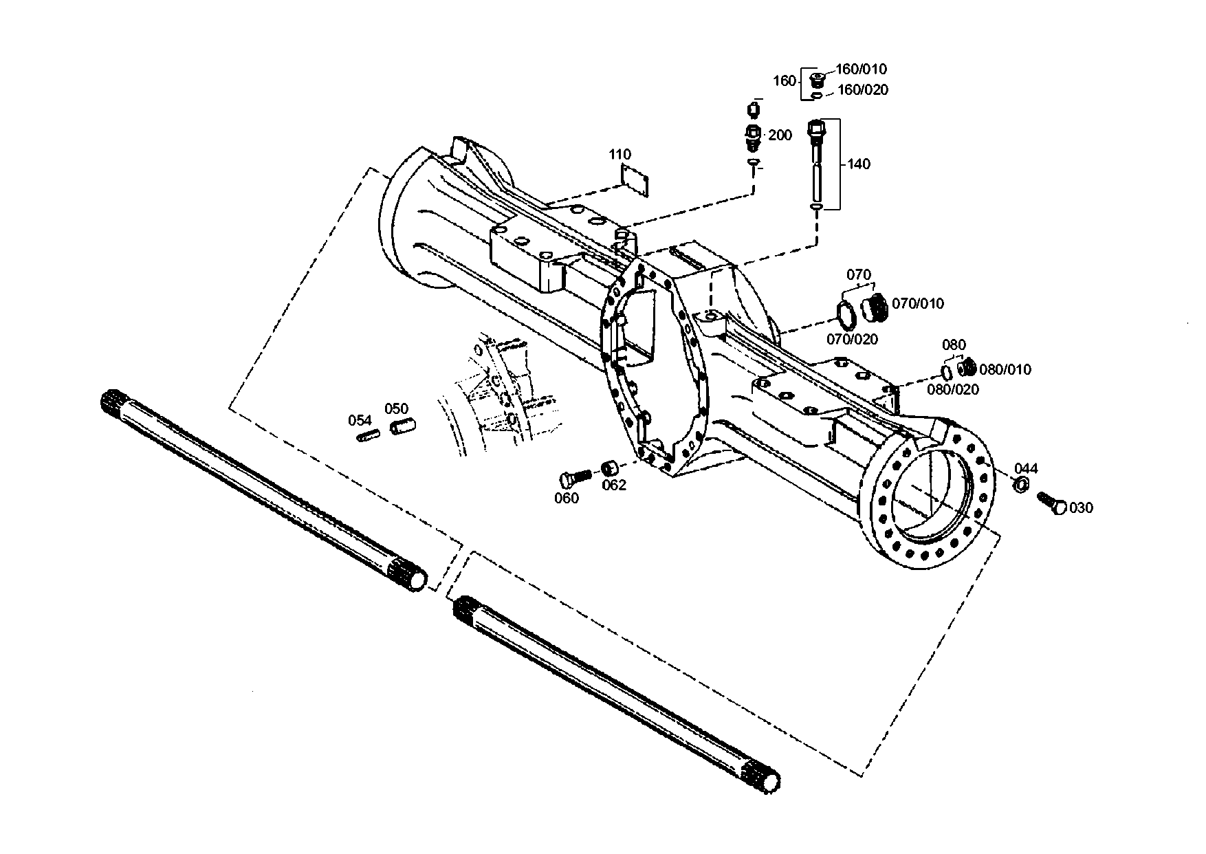 drawing for JOHN DEERE T242119 - HEXAGON SCREW (figure 1)