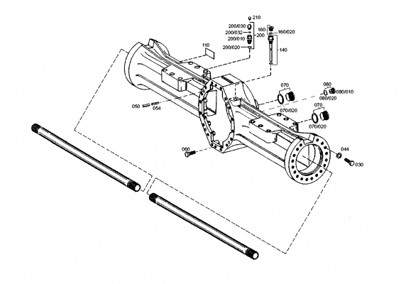 drawing for JOHN DEERE T217897 - SLOT.PIN (figure 5)