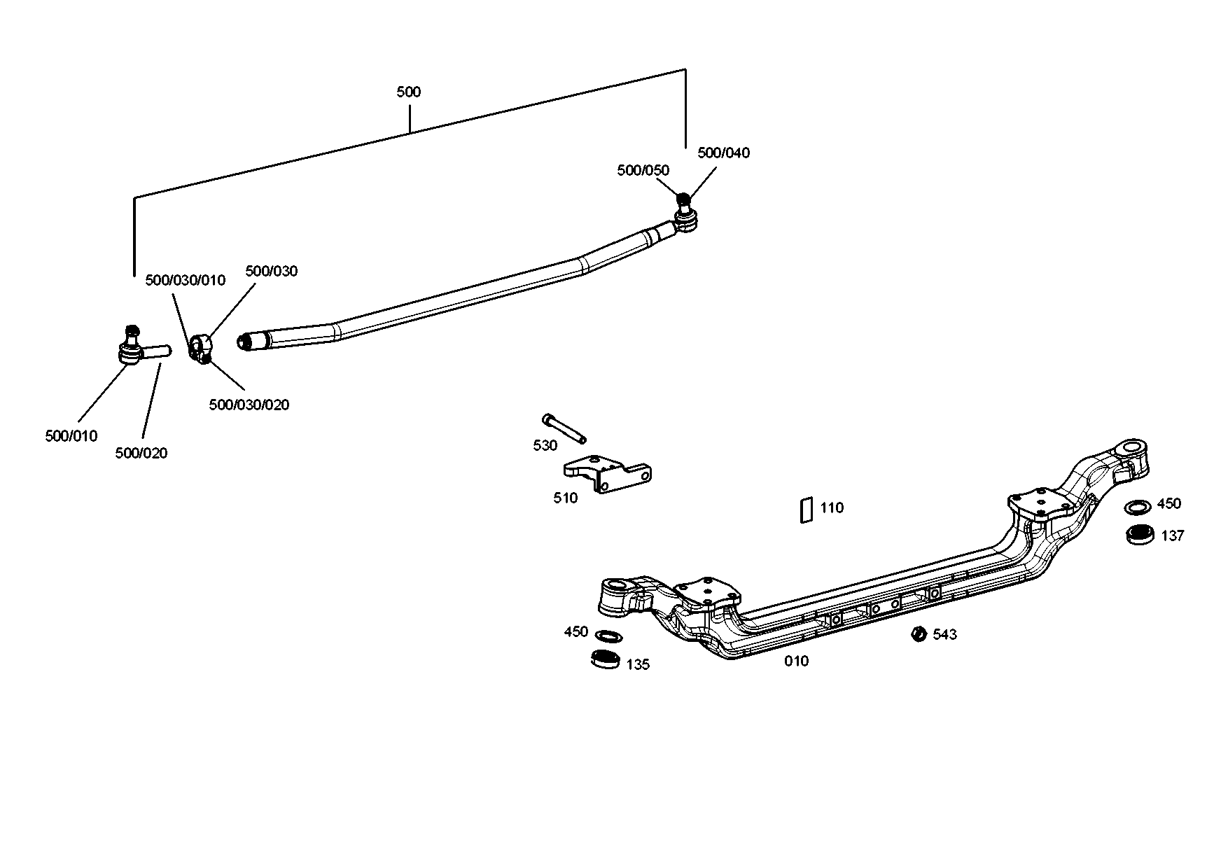 drawing for EVOBUS A0003910340 - BRACKET (figure 3)