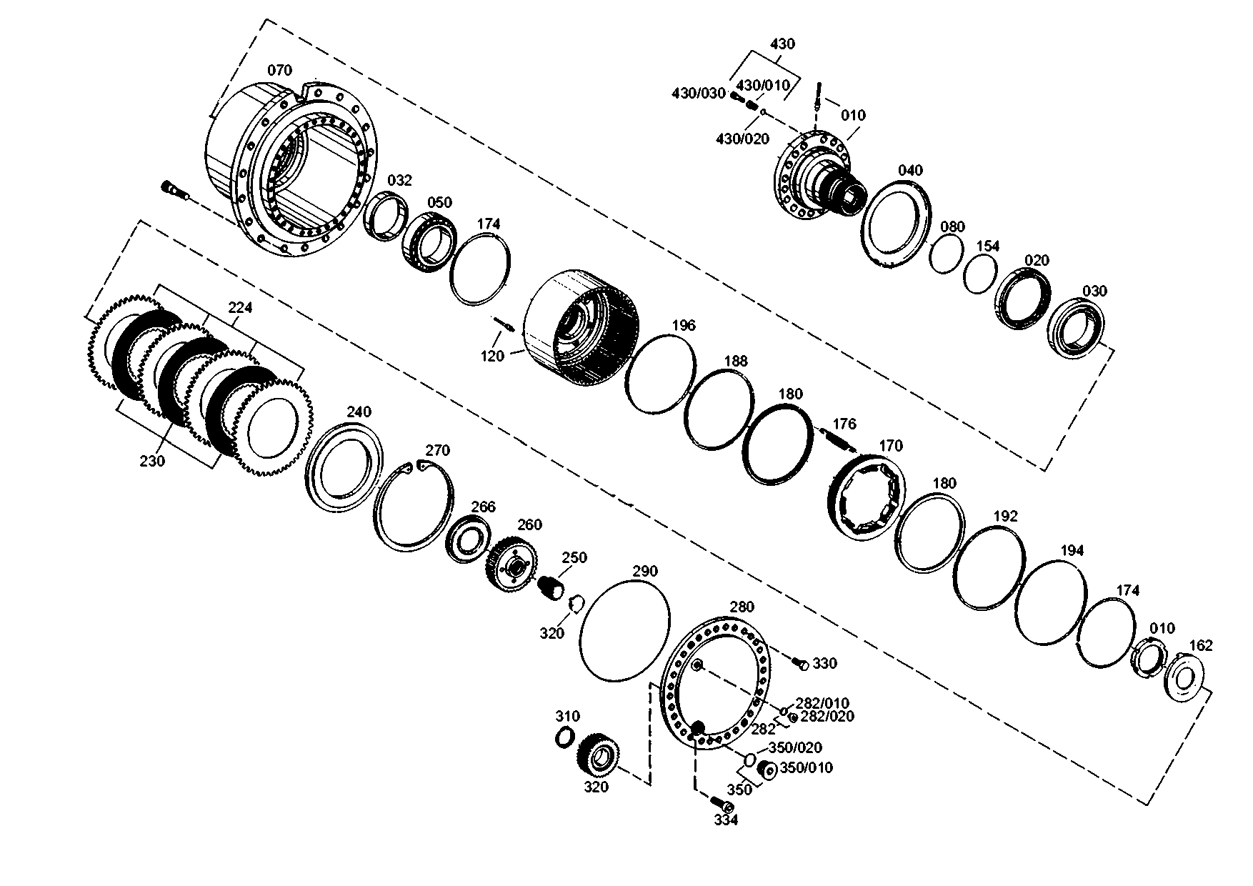 drawing for Hyundai Construction Equipment 0734319430 - BACKUP RING (figure 5)