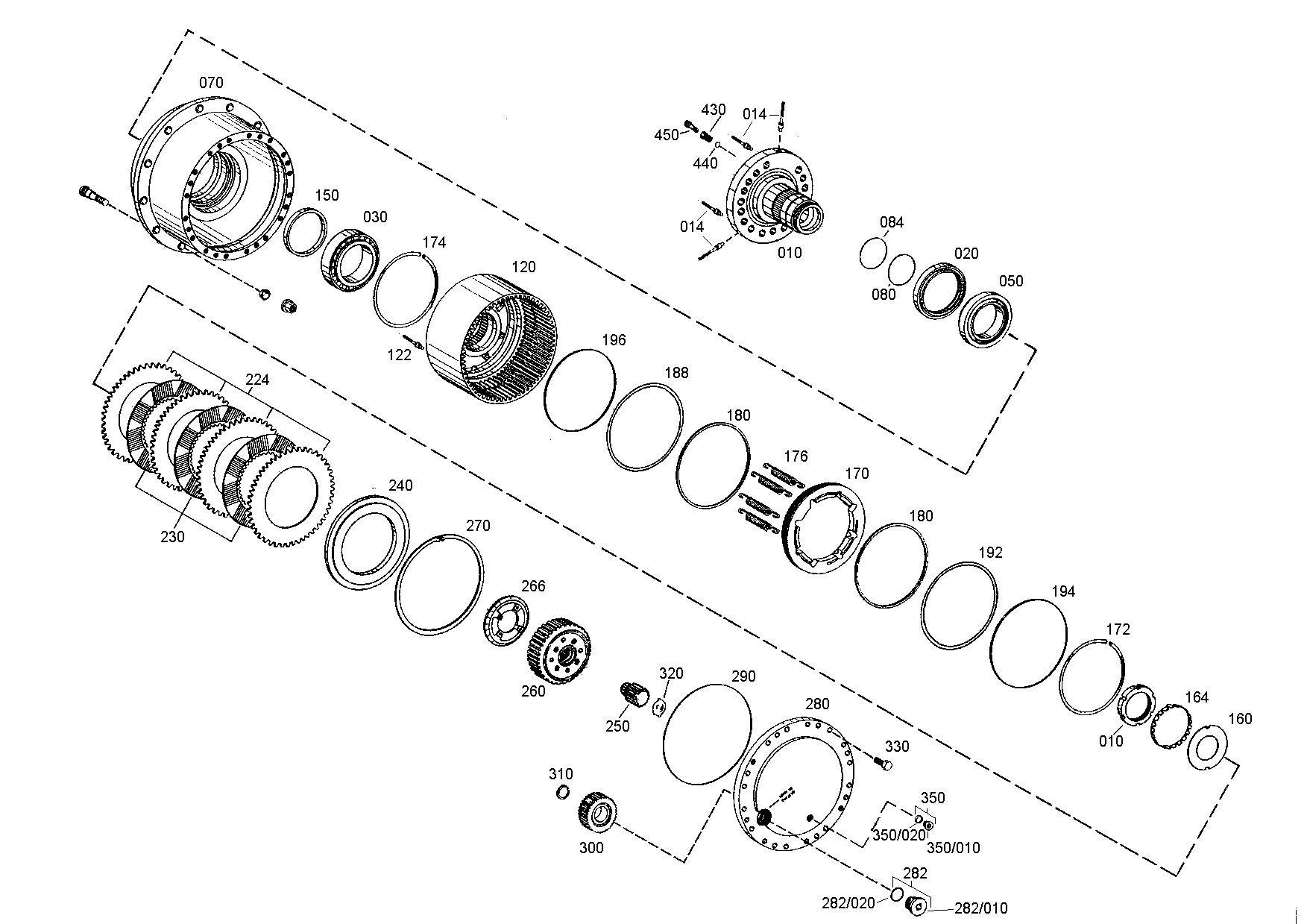 drawing for KOMATSU LTD. 4917907M1 - HUB (figure 4)