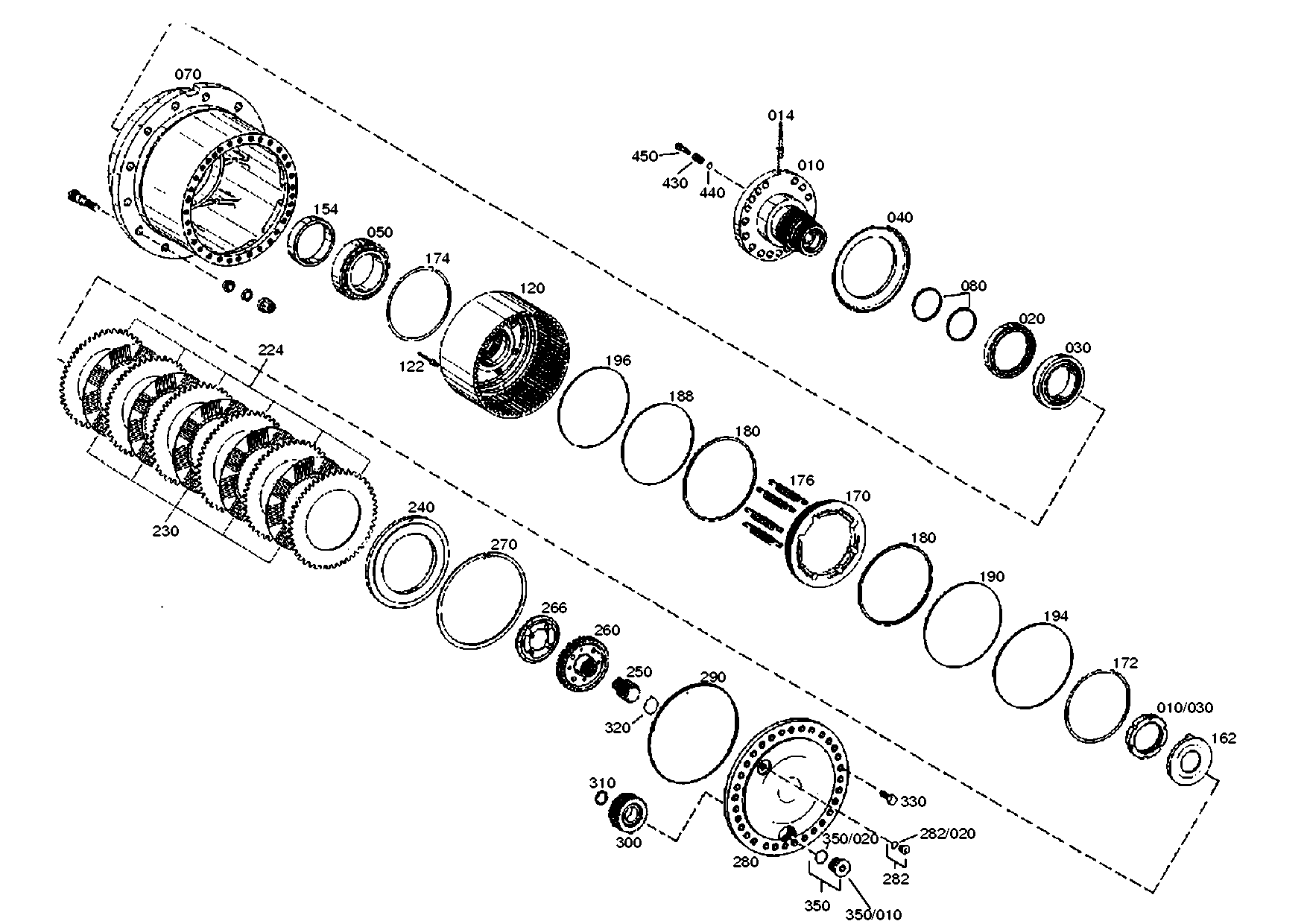 drawing for CNH NEW HOLLAND 4612221 - PLANET CARRIER (figure 2)