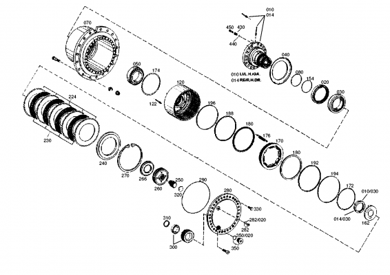 drawing for LIEBHERR GMBH 8054894 - RING (figure 4)