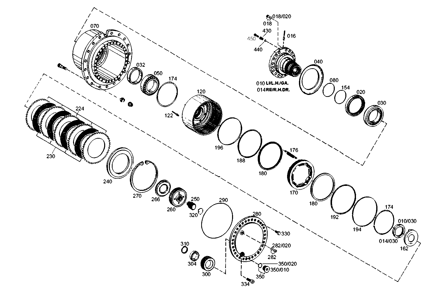 drawing for CNH NEW HOLLAND 84174940 - THRUST WASHER (figure 3)