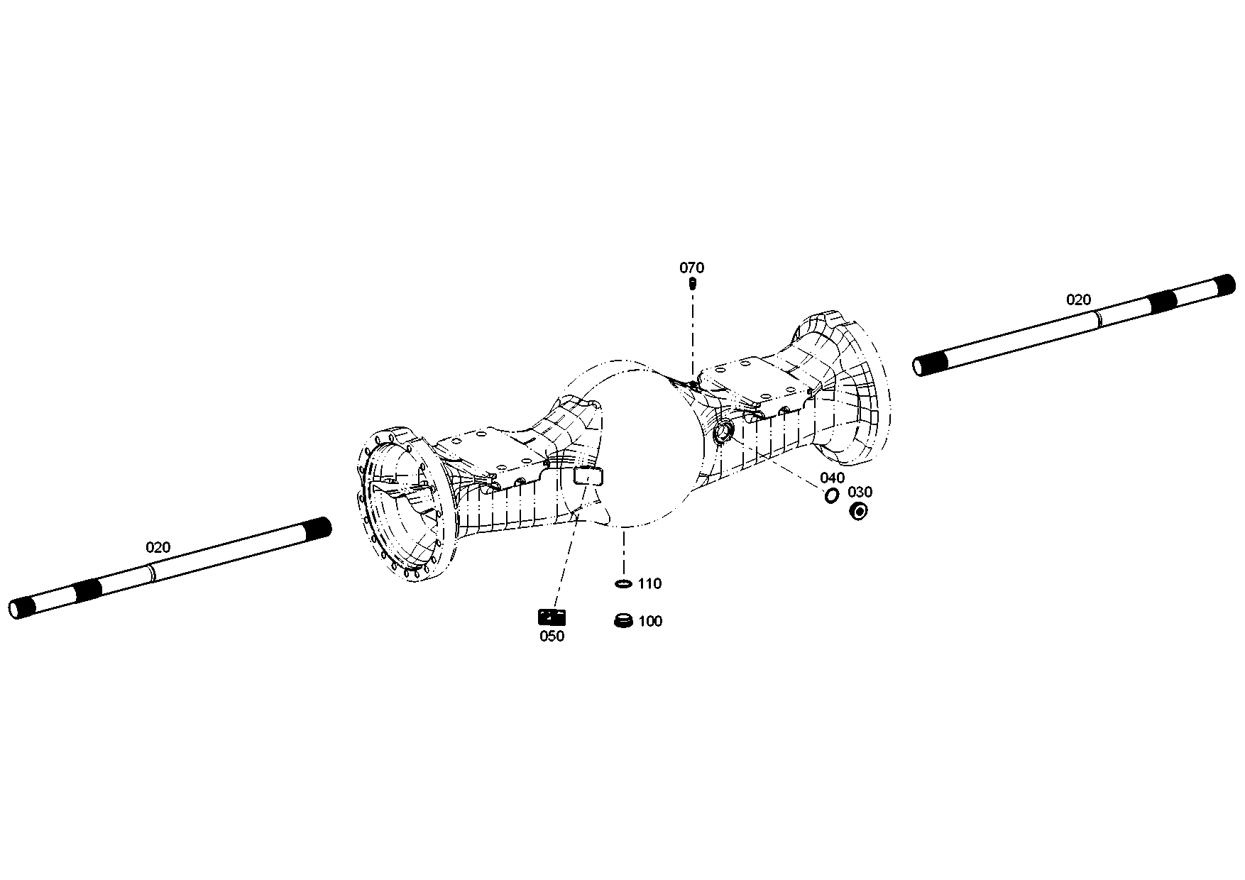 drawing for LIUGONG 05A1145 - SCREW PLUG (figure 2)