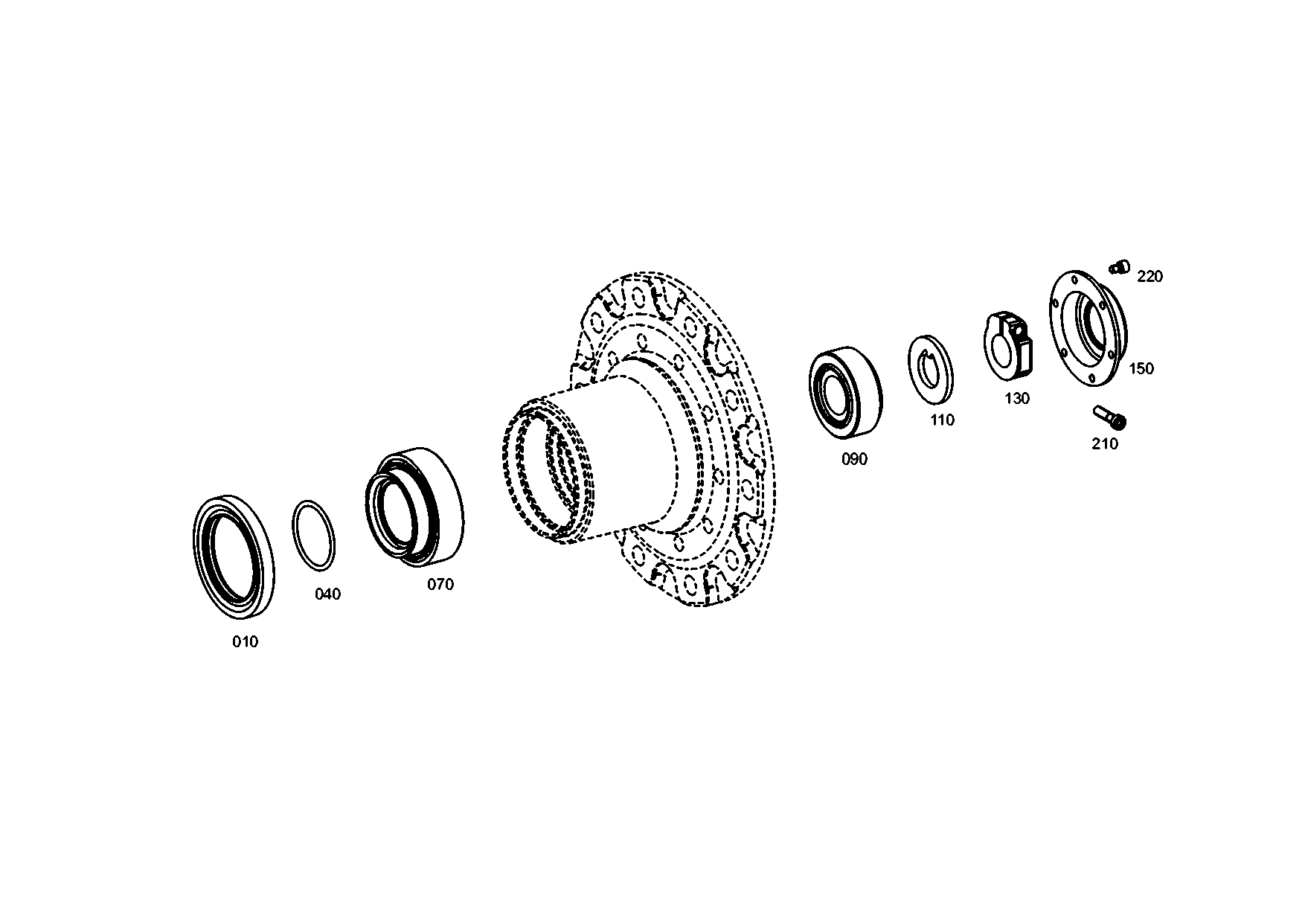 drawing for MAN 36.93420-0011 - TA.ROLLER BEARING (figure 3)