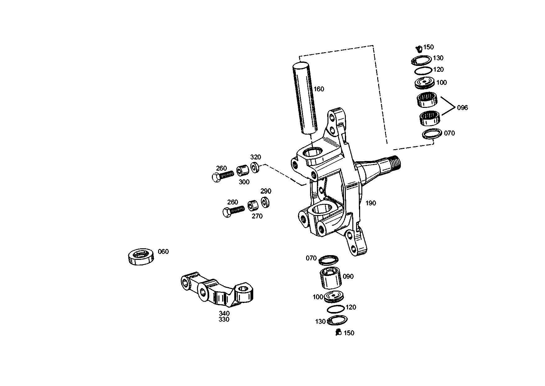 drawing for TATA MOTORS LTD 218633206704 - PIVOT PIN (figure 1)