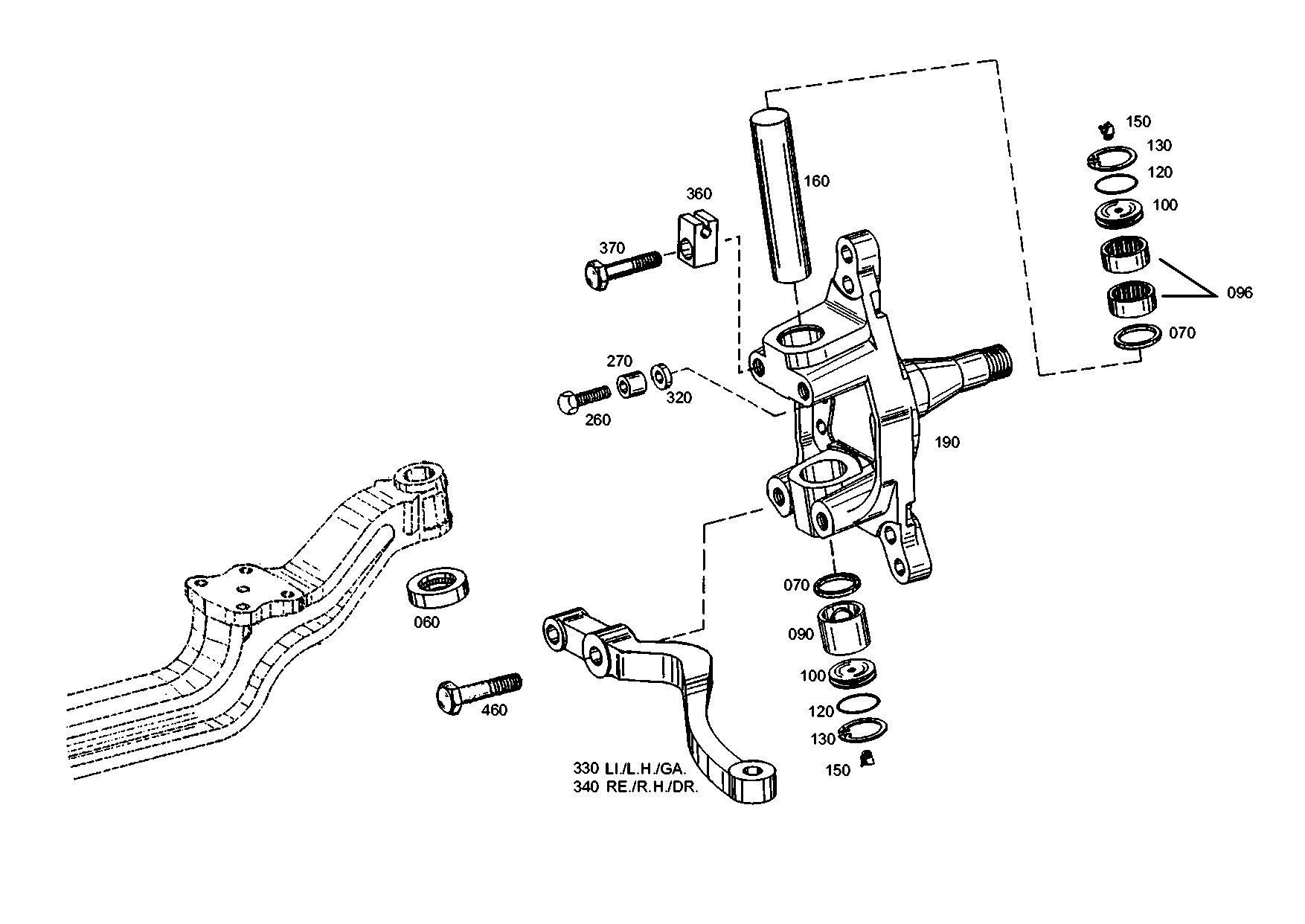 drawing for TATA MOTORS LTD 218633805102 - TRACK LEVER (figure 3)