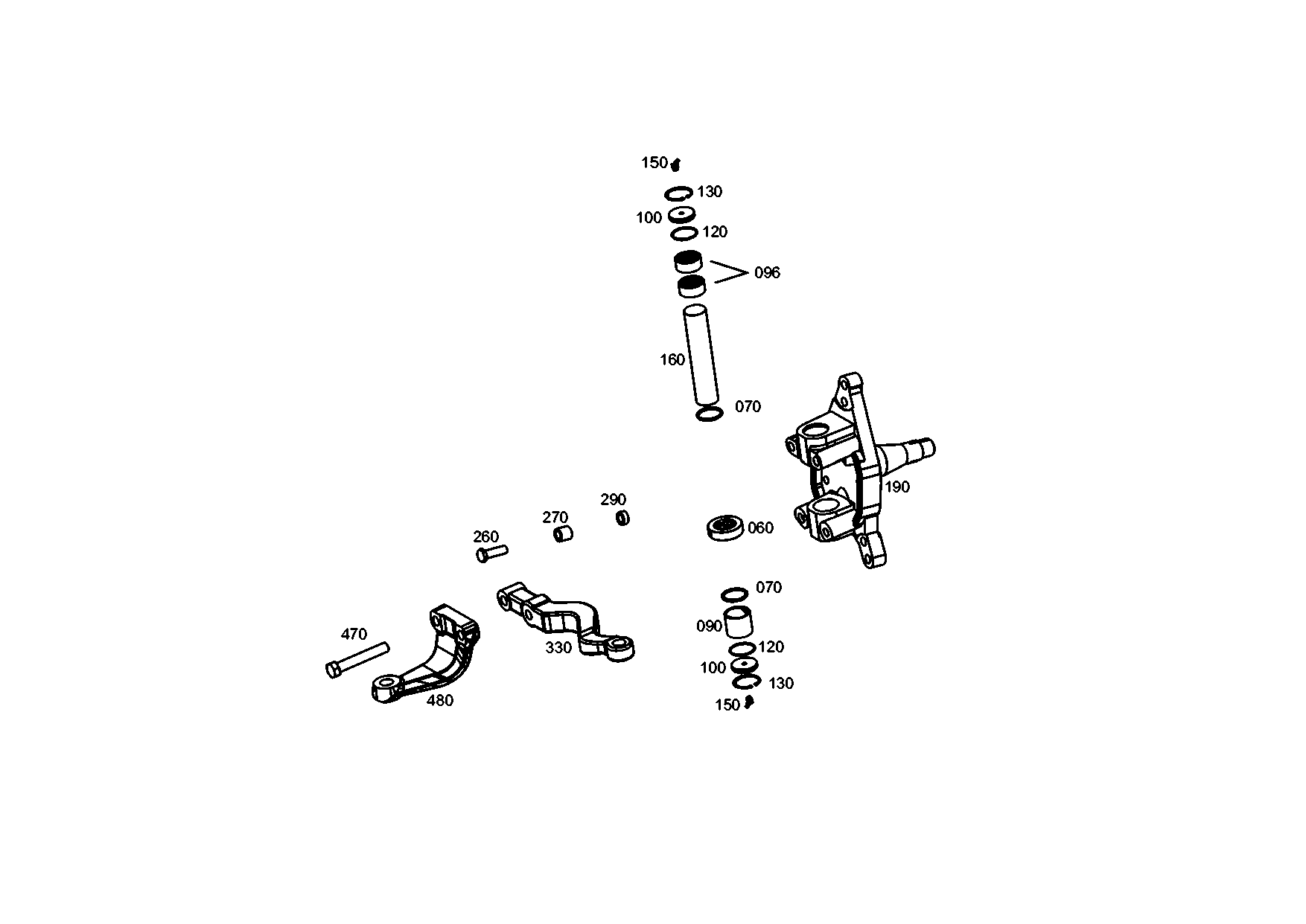 drawing for KOMATSU LTD. 2952461M1 - STOP SCREW (figure 5)