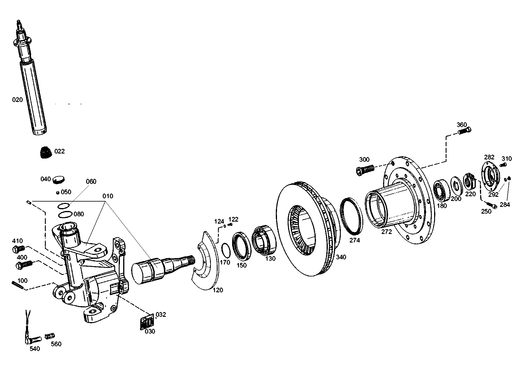 drawing for EVOBUS A0099811401 - TA.ROLLER BEARING (figure 5)