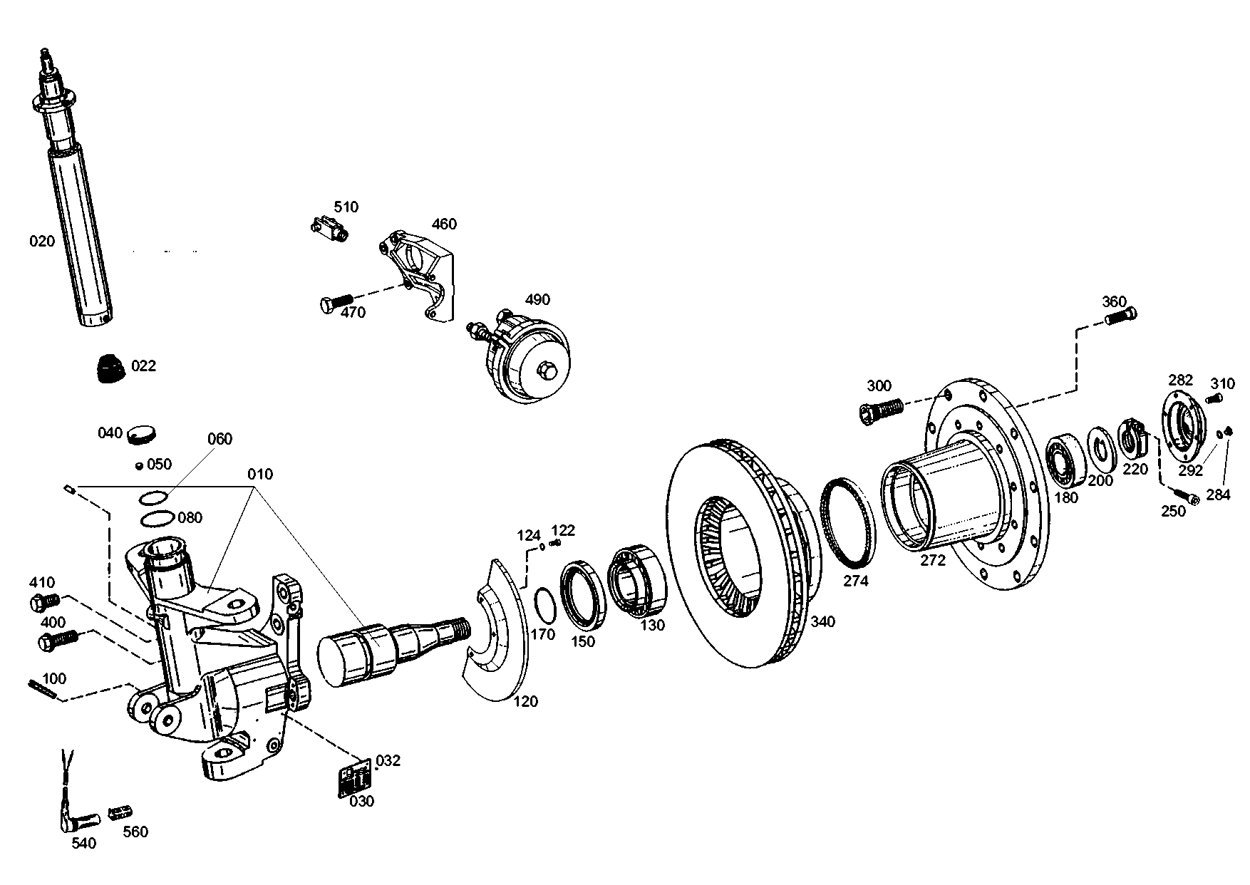 drawing for EVOBUS 82520522190 - FORK HEAD (figure 1)