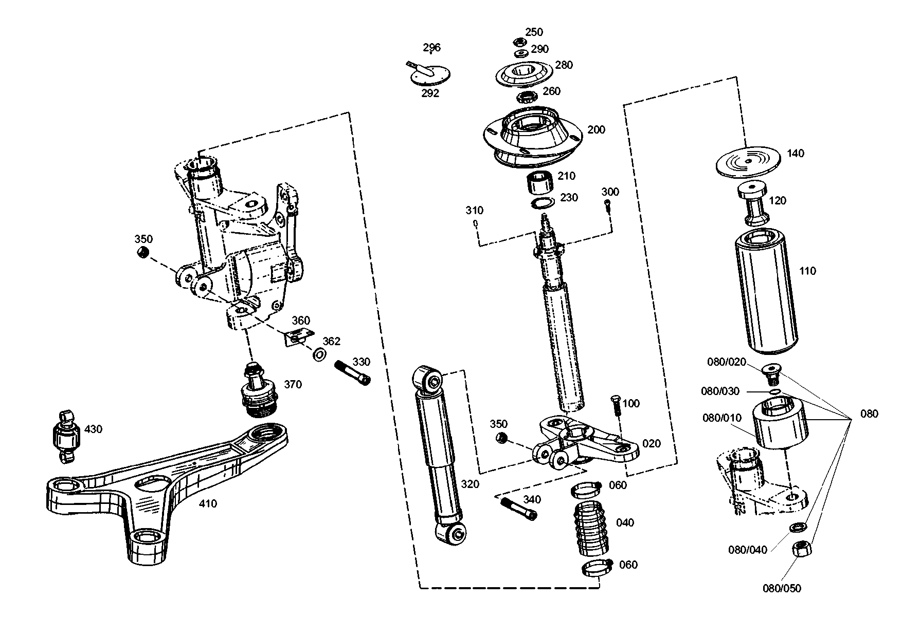 drawing for EVOBUS 82520542560 - BALL JOINT (figure 1)