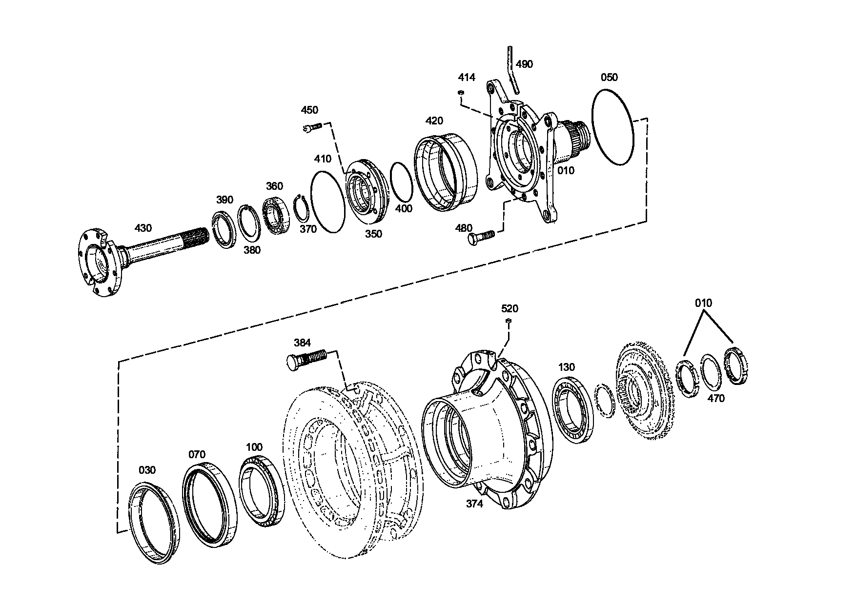 drawing for Hyundai Construction Equipment 0750117378 - TAPER ROLLER BEARING (figure 1)