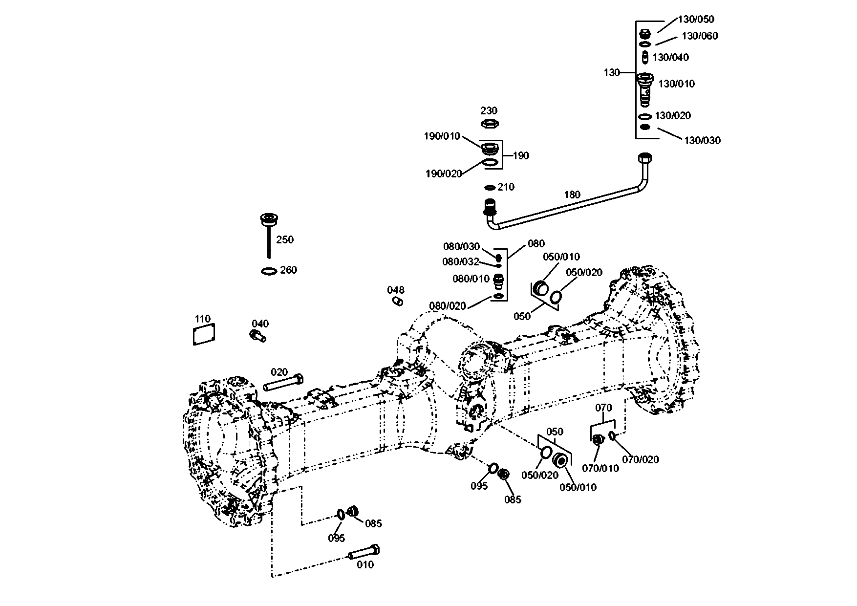 drawing for DOOSAN 11182929 - HOLLOW/UNION SCREW (figure 1)