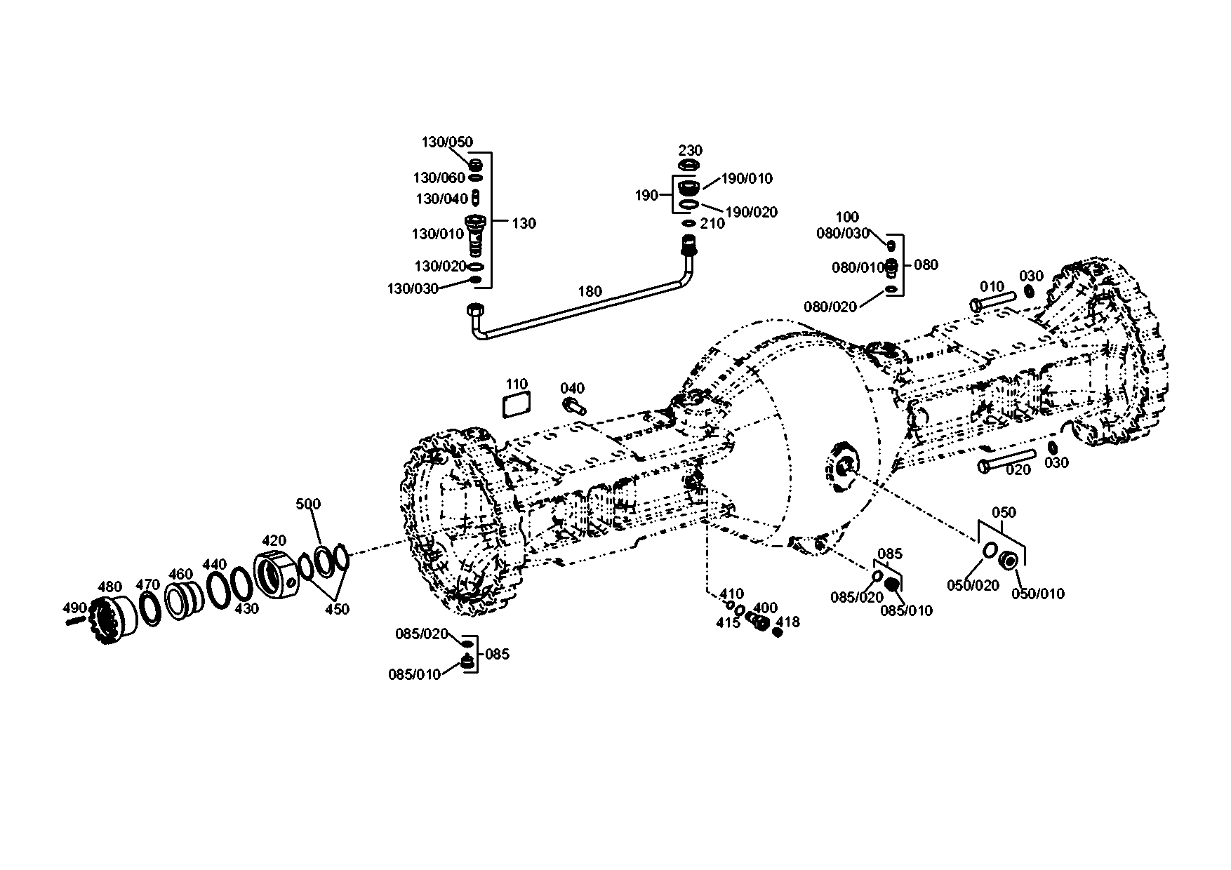 drawing for JOHN DEERE T138169 - COMPR.SPRING (figure 1)