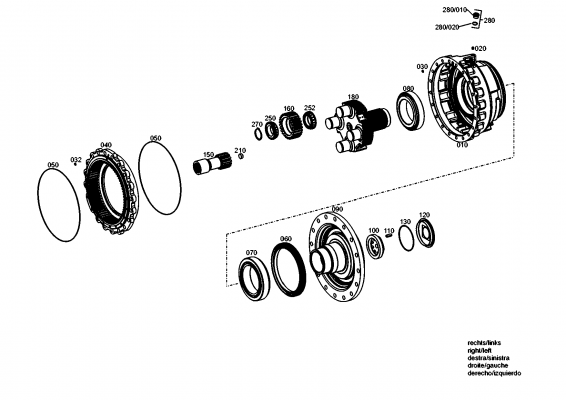 drawing for DOOSAN MX053490 - RETAINING RING (figure 5)