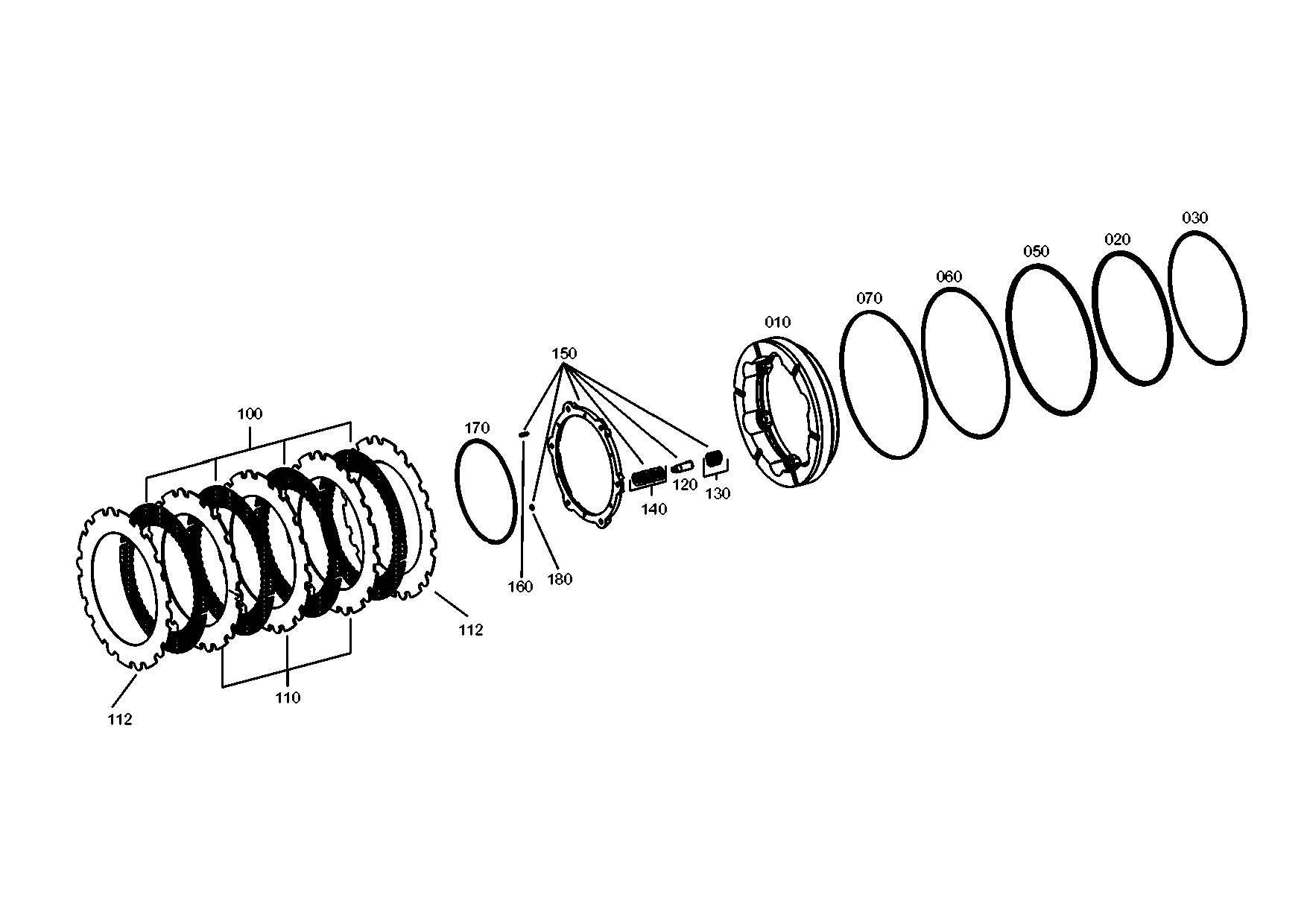 drawing for JOHN DEERE F437158 - SNAP RING (figure 4)