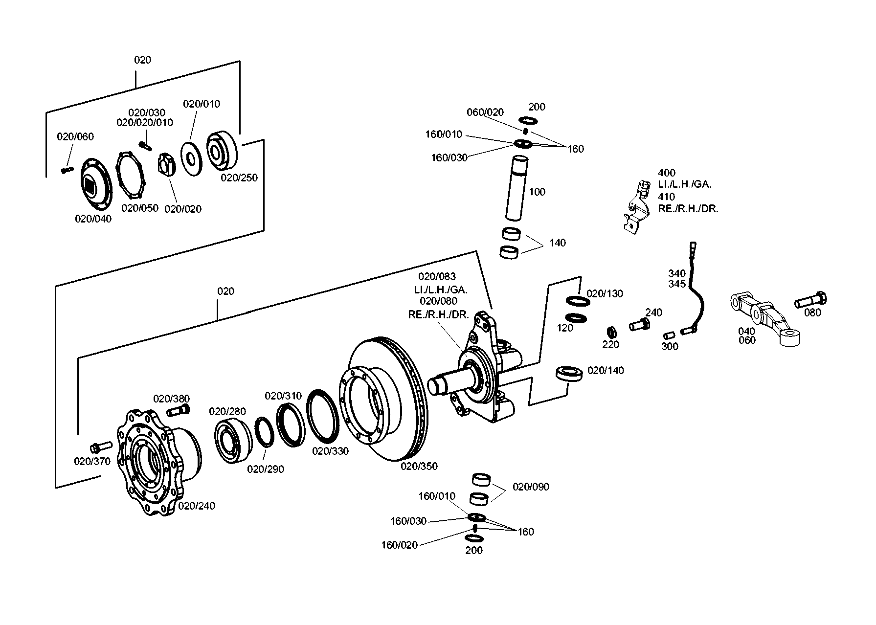 drawing for TEMSA A6283380405 - TRACK LEVER (figure 1)