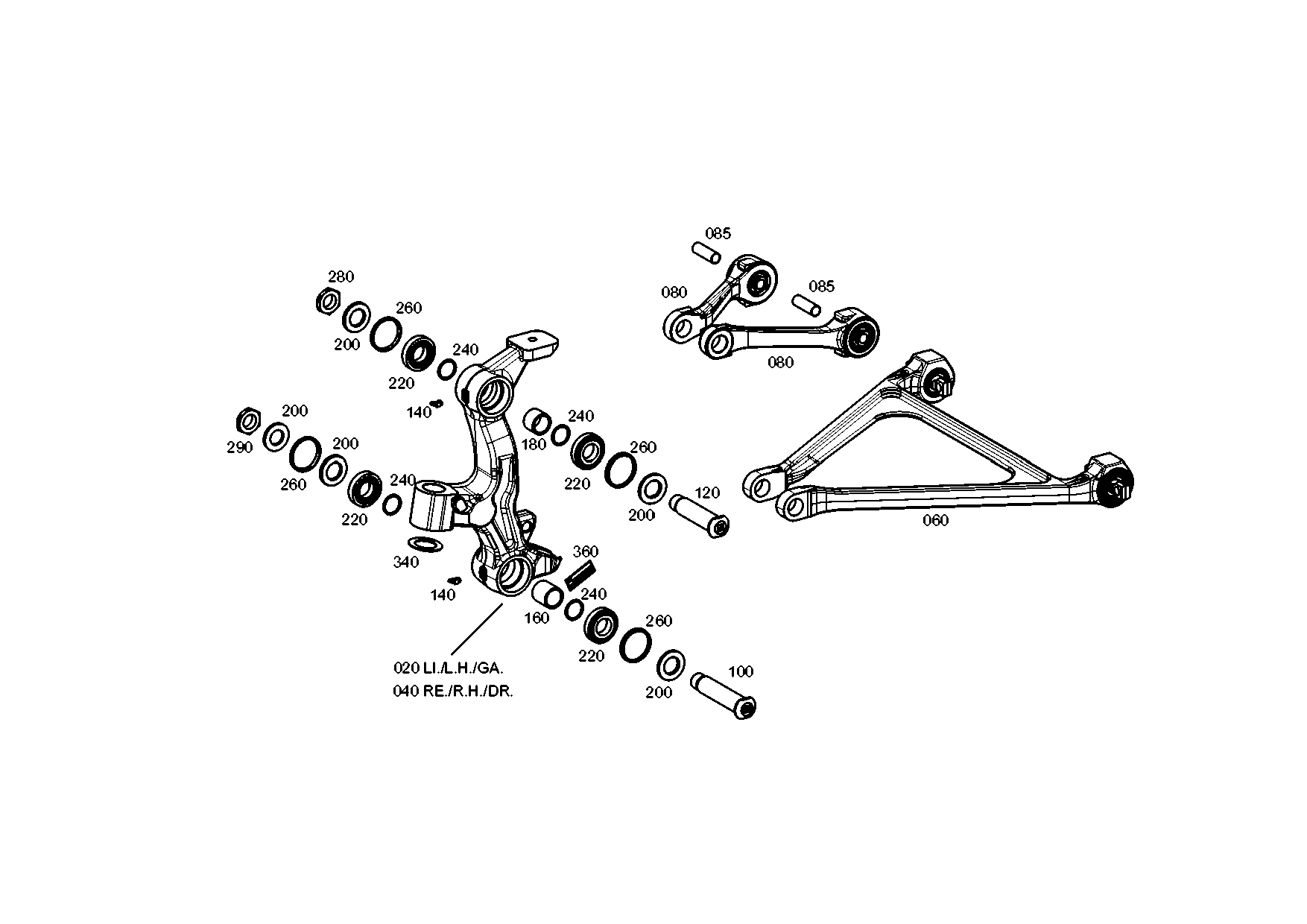 drawing for EVOBUS A6289921301 - BUSH (figure 1)