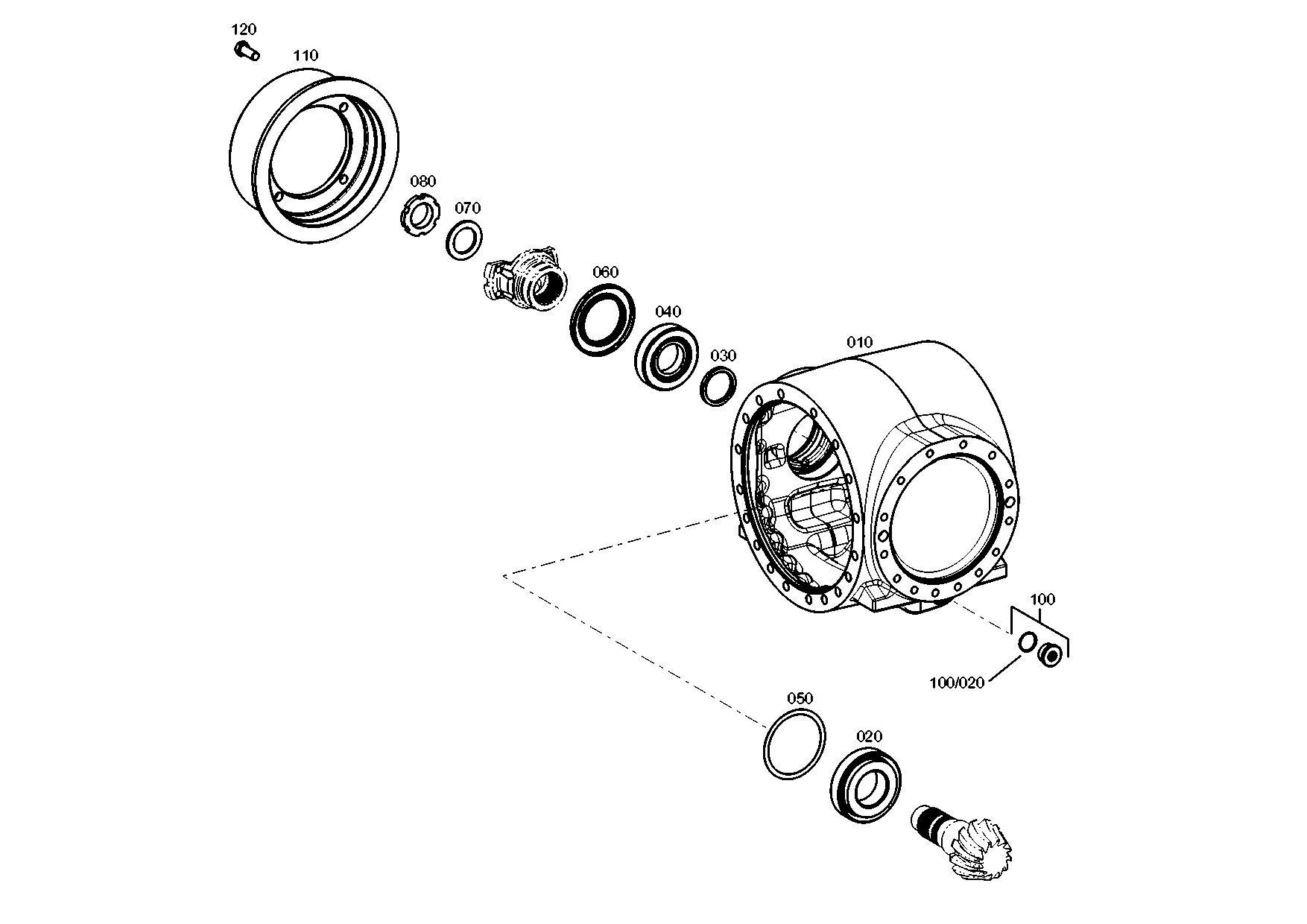 drawing for JOHN DEERE 19M7488 - HEXAGON SCREW (figure 3)