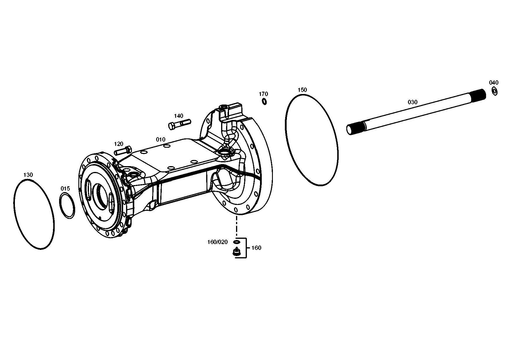 drawing for CNH NEW HOLLAND 87743205 - O-RING (figure 3)