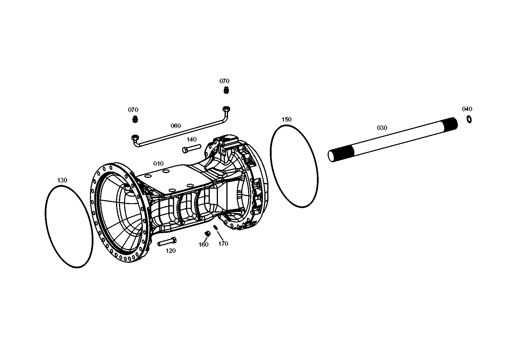 drawing for VOLVO ZM 7099425 - SCREW PLUG (figure 1)