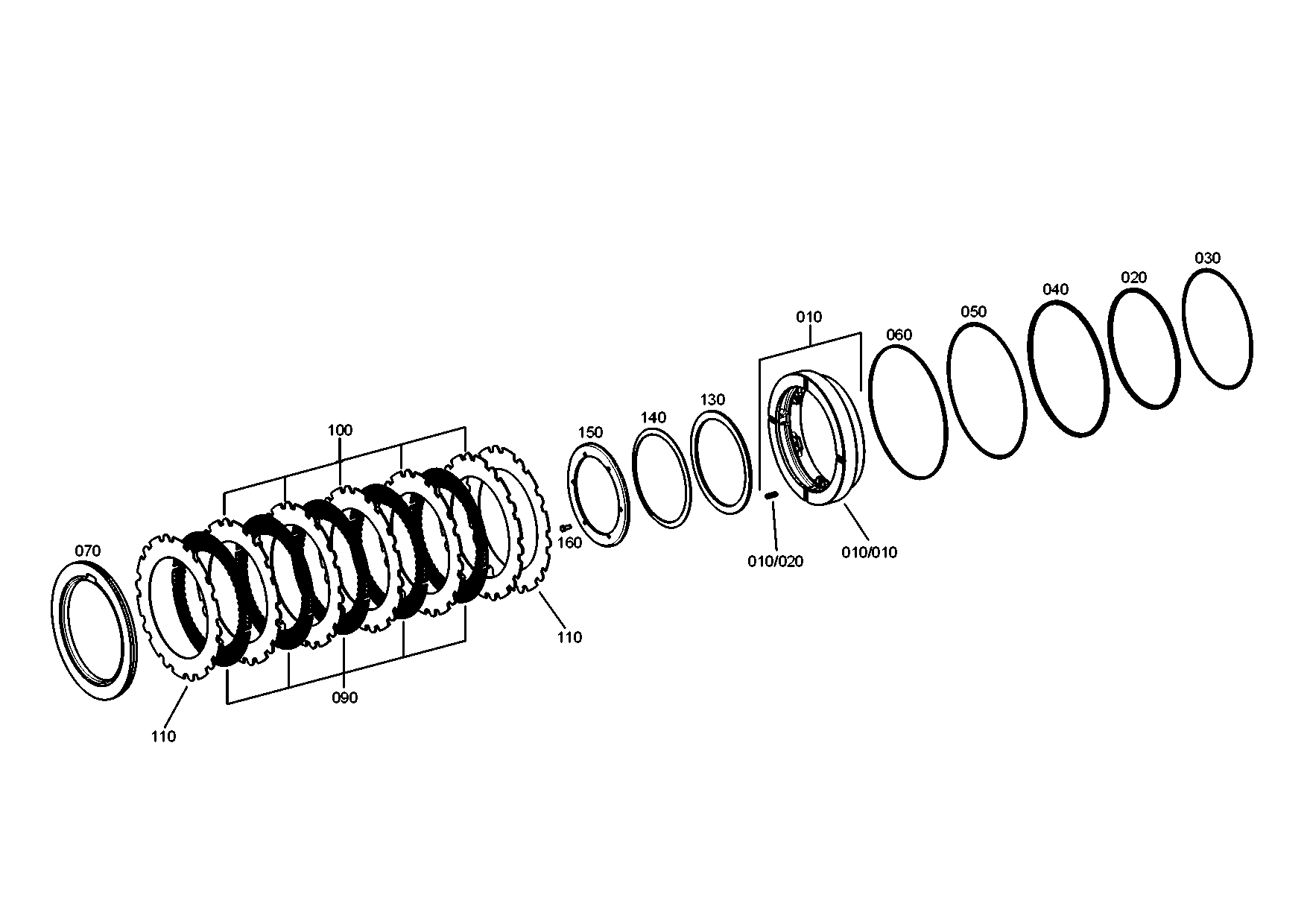 drawing for JOHN DEERE T386857 - END SHIM (figure 2)