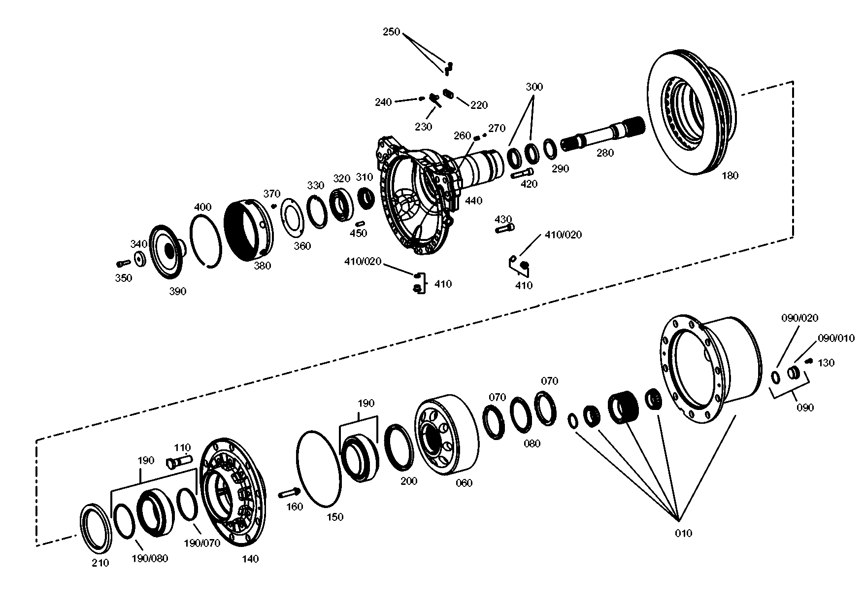 drawing for AGCO V35116100 - BALL BEARING (figure 2)