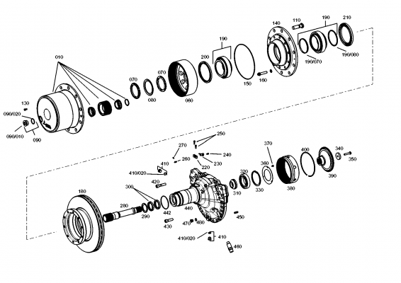 drawing for AGCO V35116100 - BALL BEARING (figure 3)