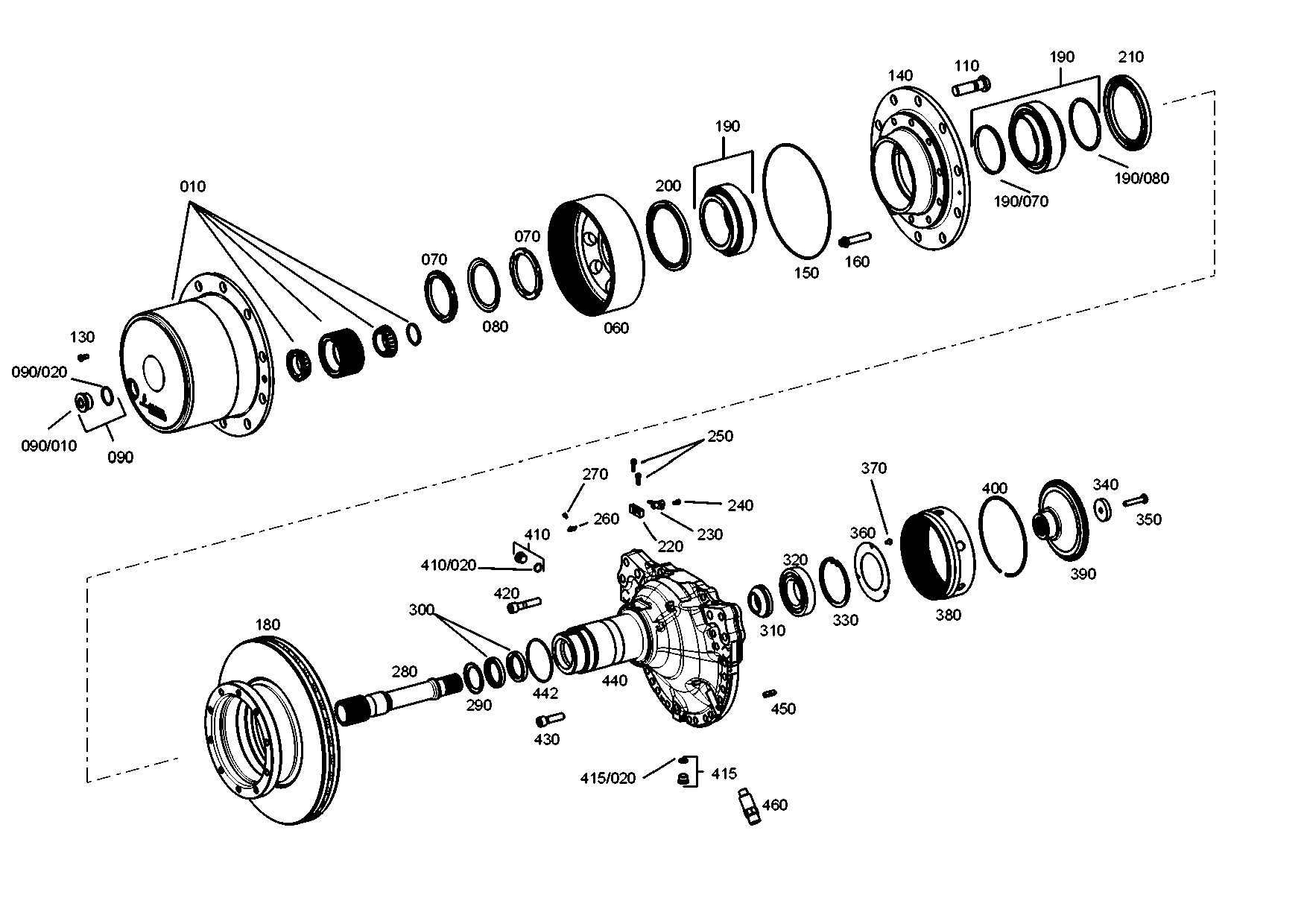 drawing for AGCO V35116100 - BALL BEARING (figure 5)